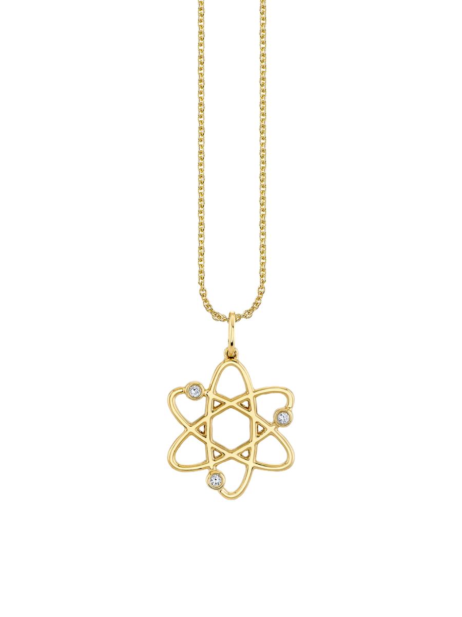 Sydney Evan Sunset Observatory 14K Yellow Gold & 0.03 TCW Diamond