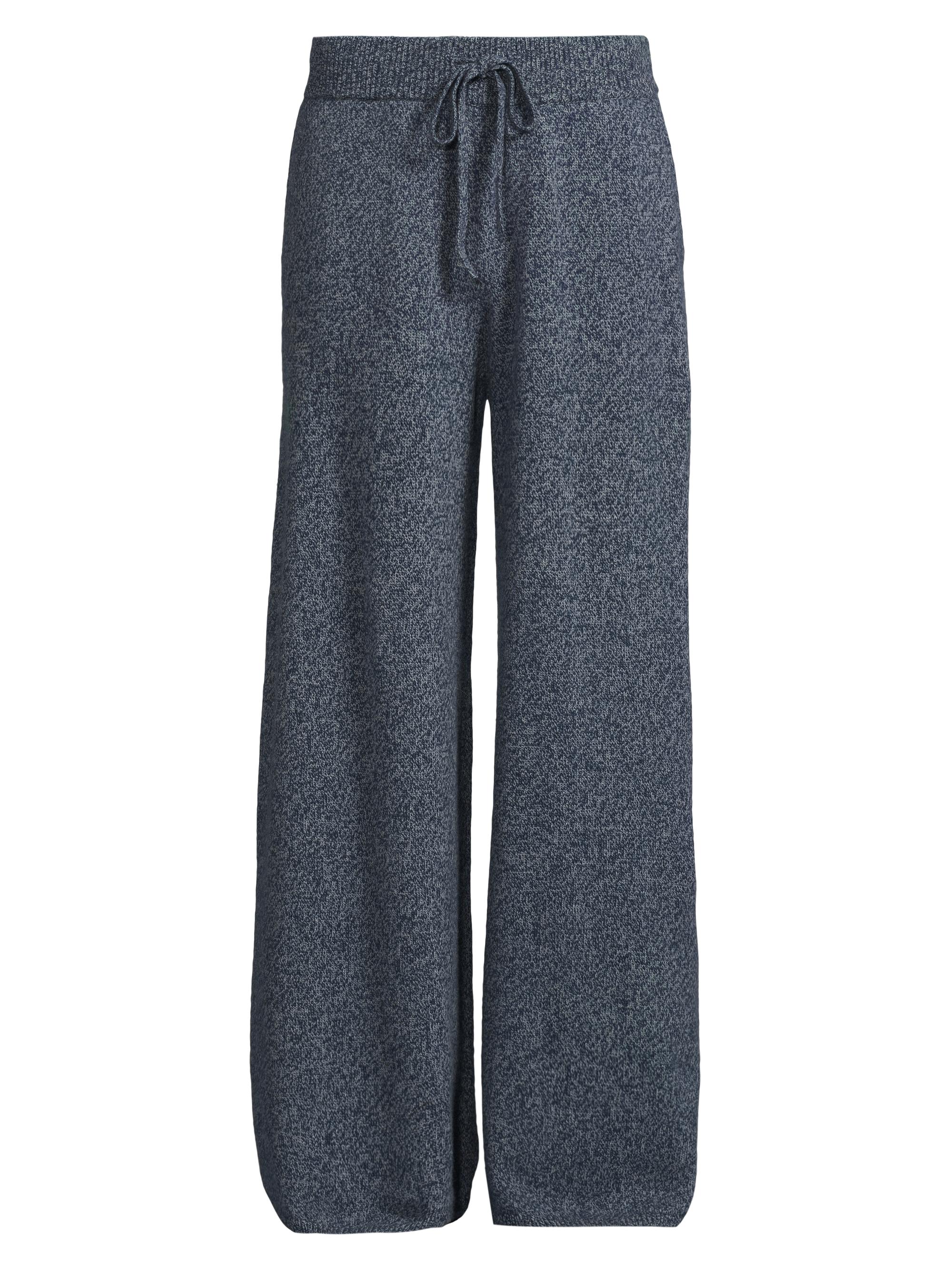 The Elder Statesman Men's Breakwater Marl Knit Pants - Storm Twist