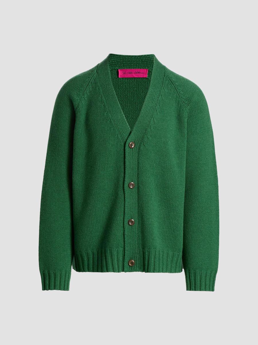 The Elder Statesman Oak Cashmere Cardigan | Saks Fifth Avenue