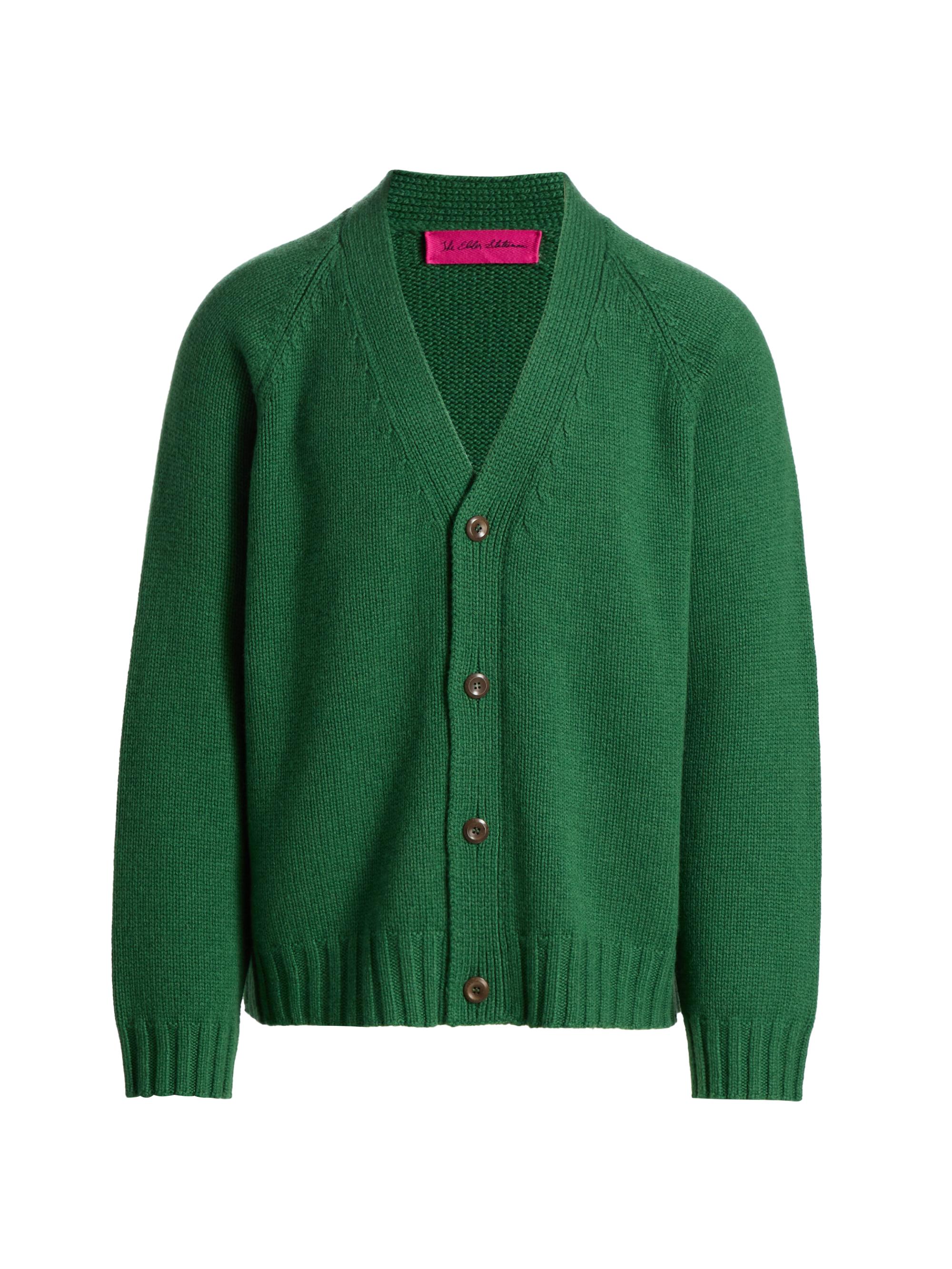 The Elder Statesman カーディガン THE ELDER STATESMAN Cashmere cropped cardigan | NET-A-PORTER
