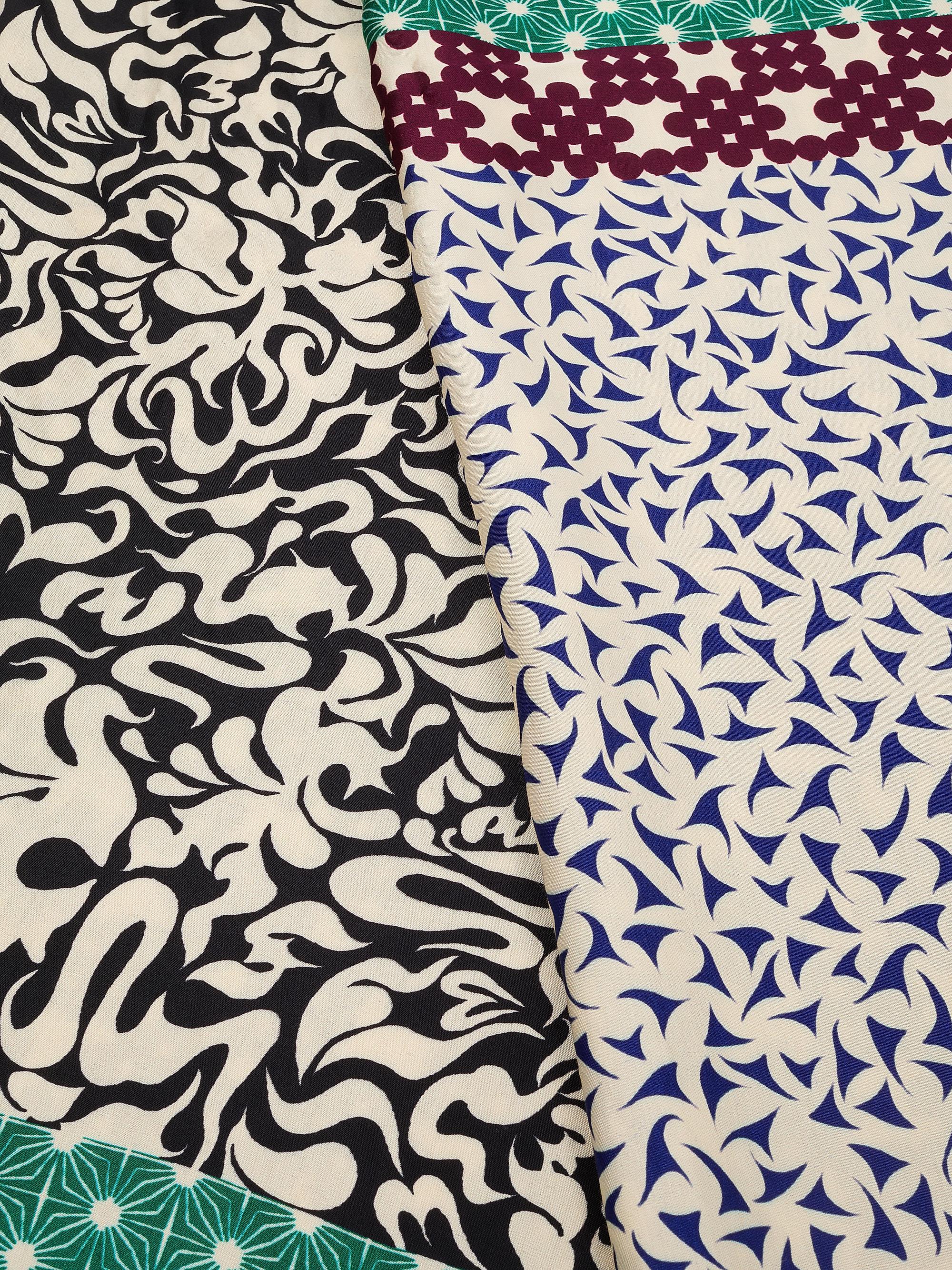 Dries Van Noten Flora Geometric Scarf | Saks Fifth Avenue