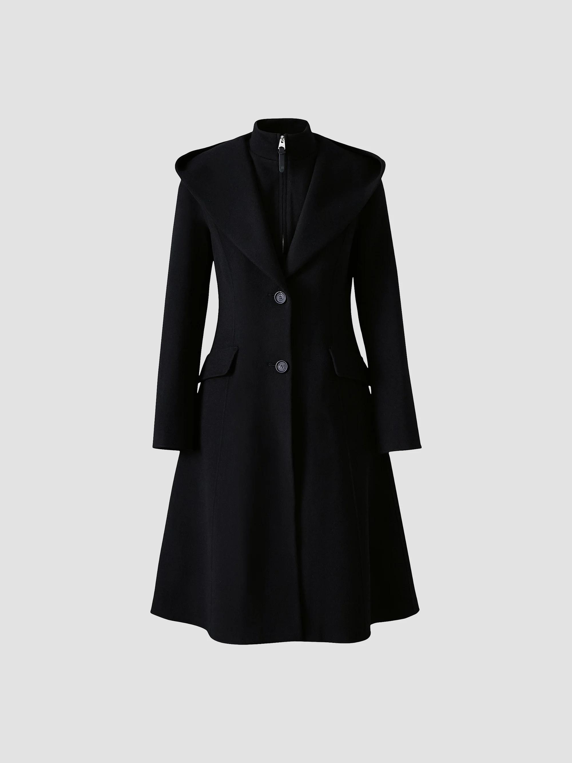 Self-Portrait Faux Fur Collar Twill Trench Coat | Saks Fifth Avenue