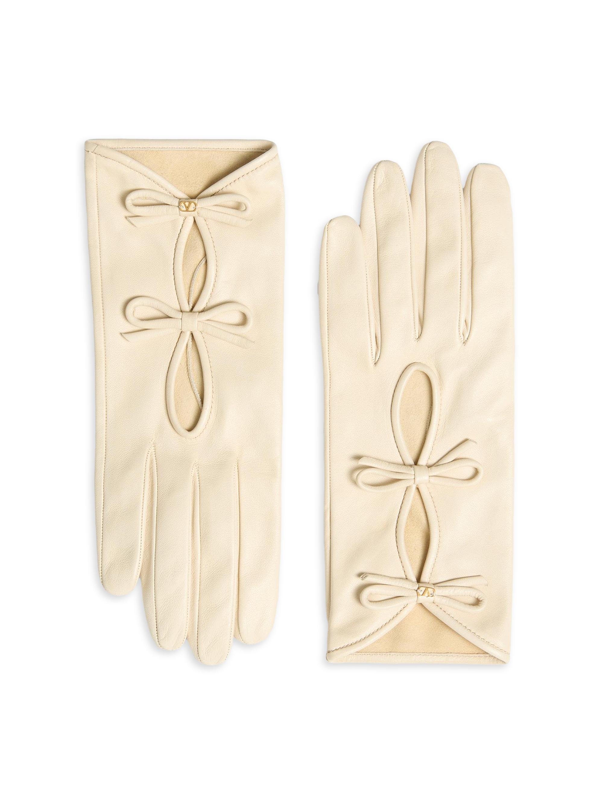 Polo Ralph Lauren Stitched Leather Gloves | Saks Fifth Avenue