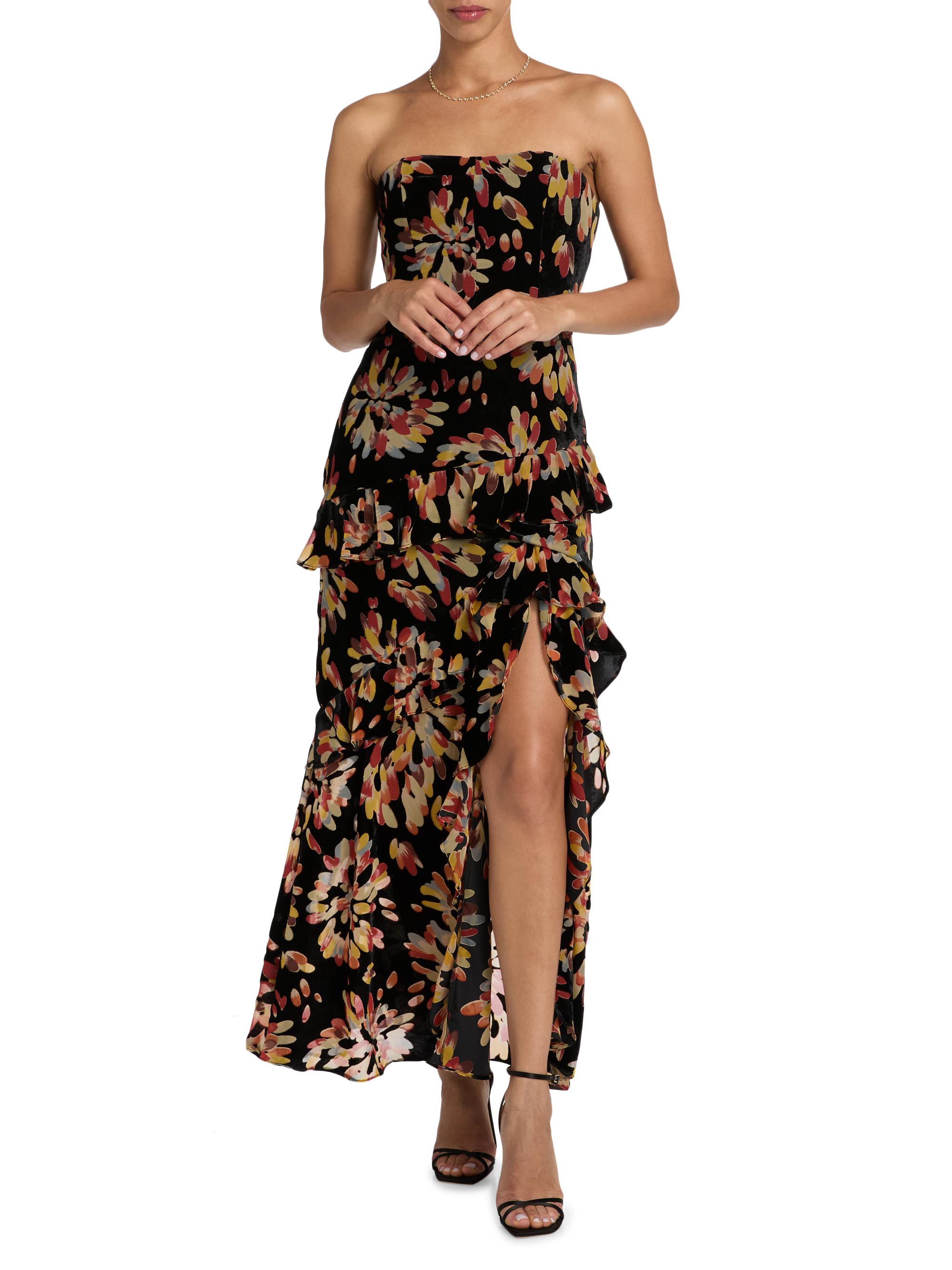 chinese dress ladies Raelynn Silk Dress – Retrofete main image 1