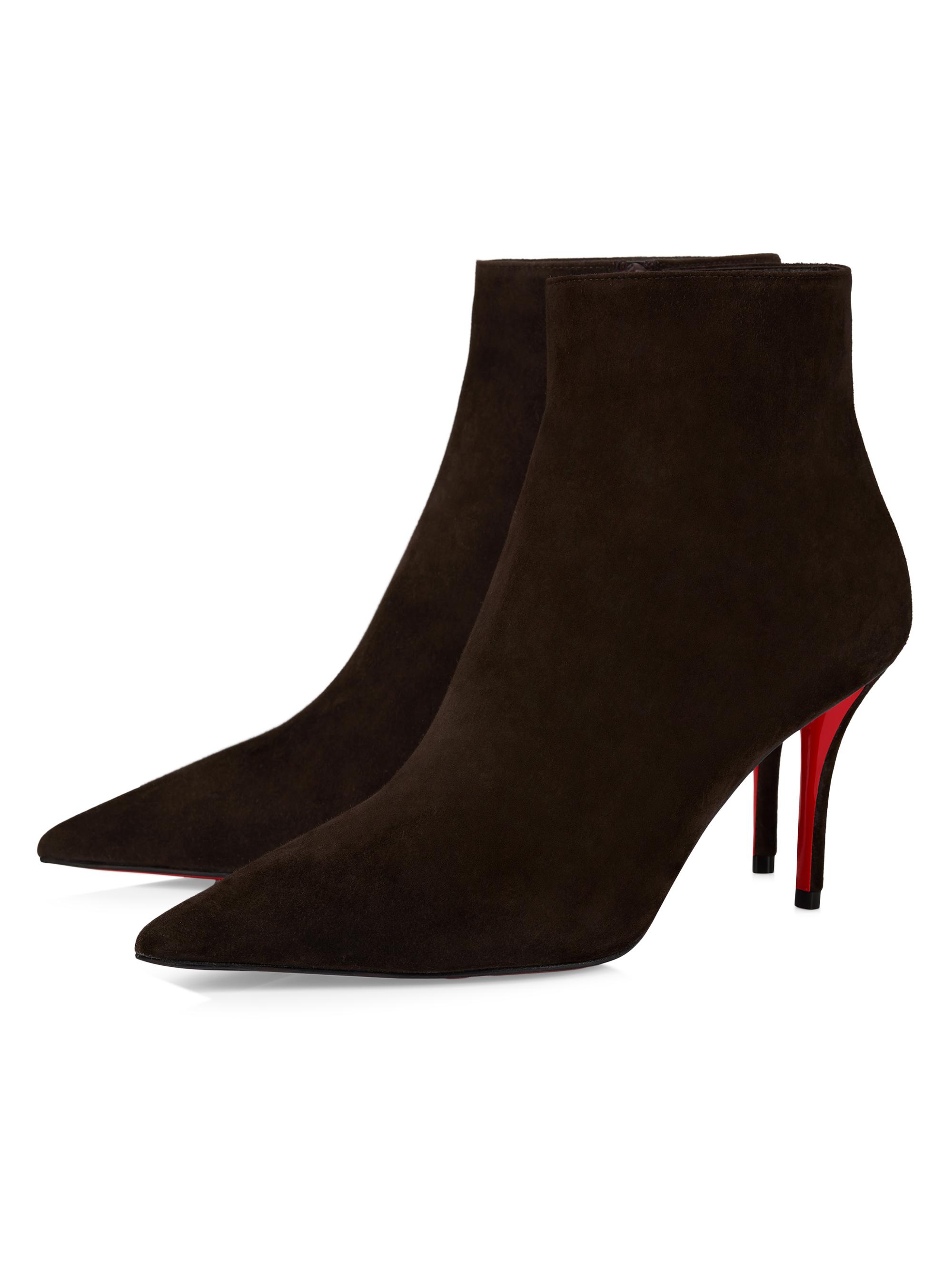 Christian Louboutin Miss Z 80MM Boots | Saks Fifth Avenue