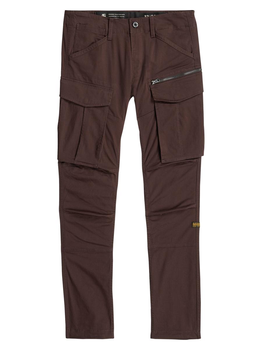 G-star Men's Rovic Zip 3d Tapered Low-rise Pants In Purple