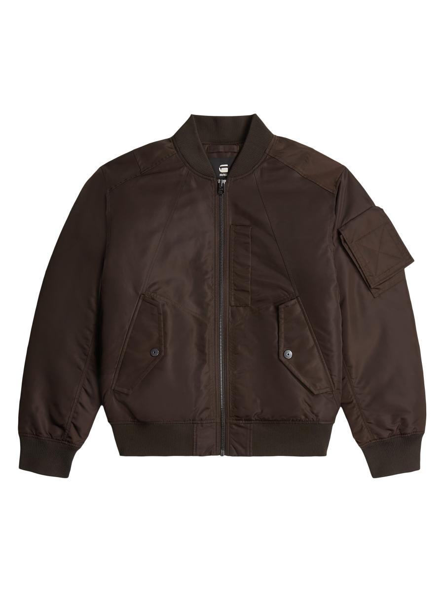 G-star Men's Ga-1 Regular-fit Bomber Jacket In Brown