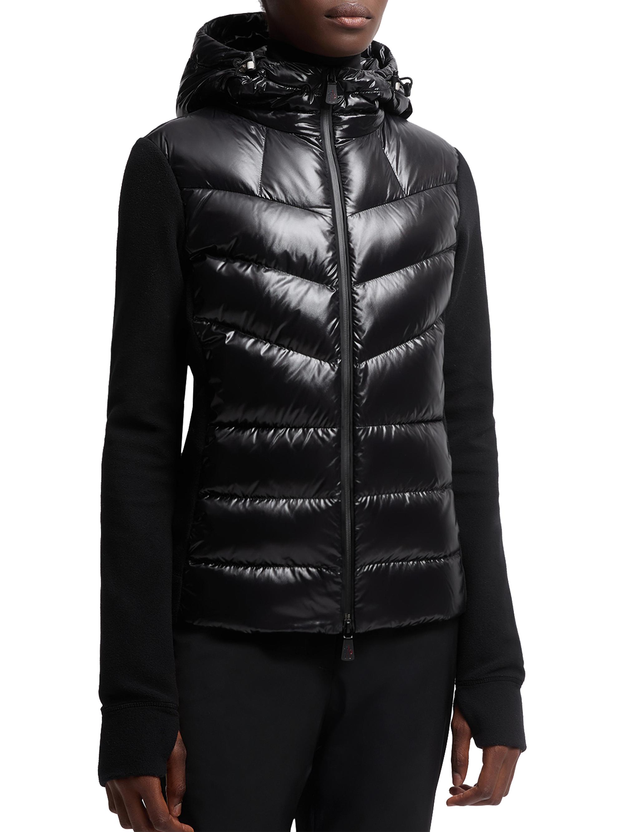 フクフク　MONCLER&HYKE2点セット メンズ Moncler zip hooded BLACK IVORY GRAY HIGHPHENは世界から