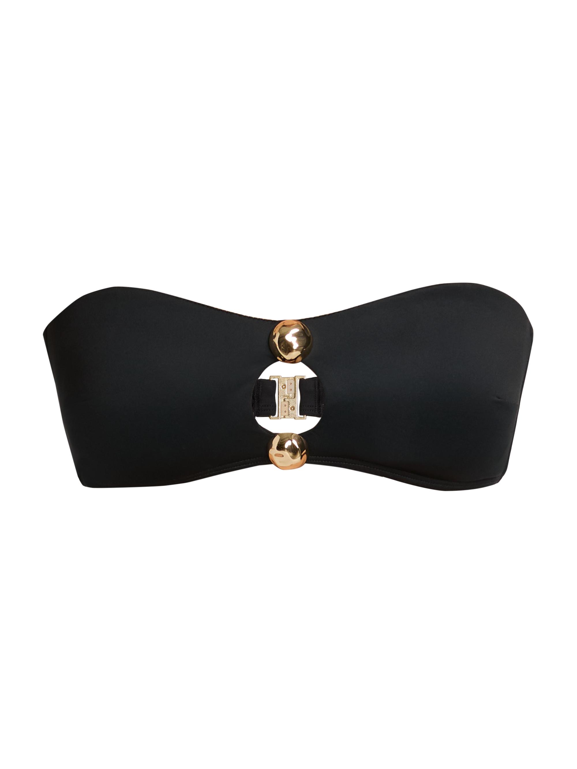 SIMKHAI Women's Nicola Bandeau Bikini Top - Black