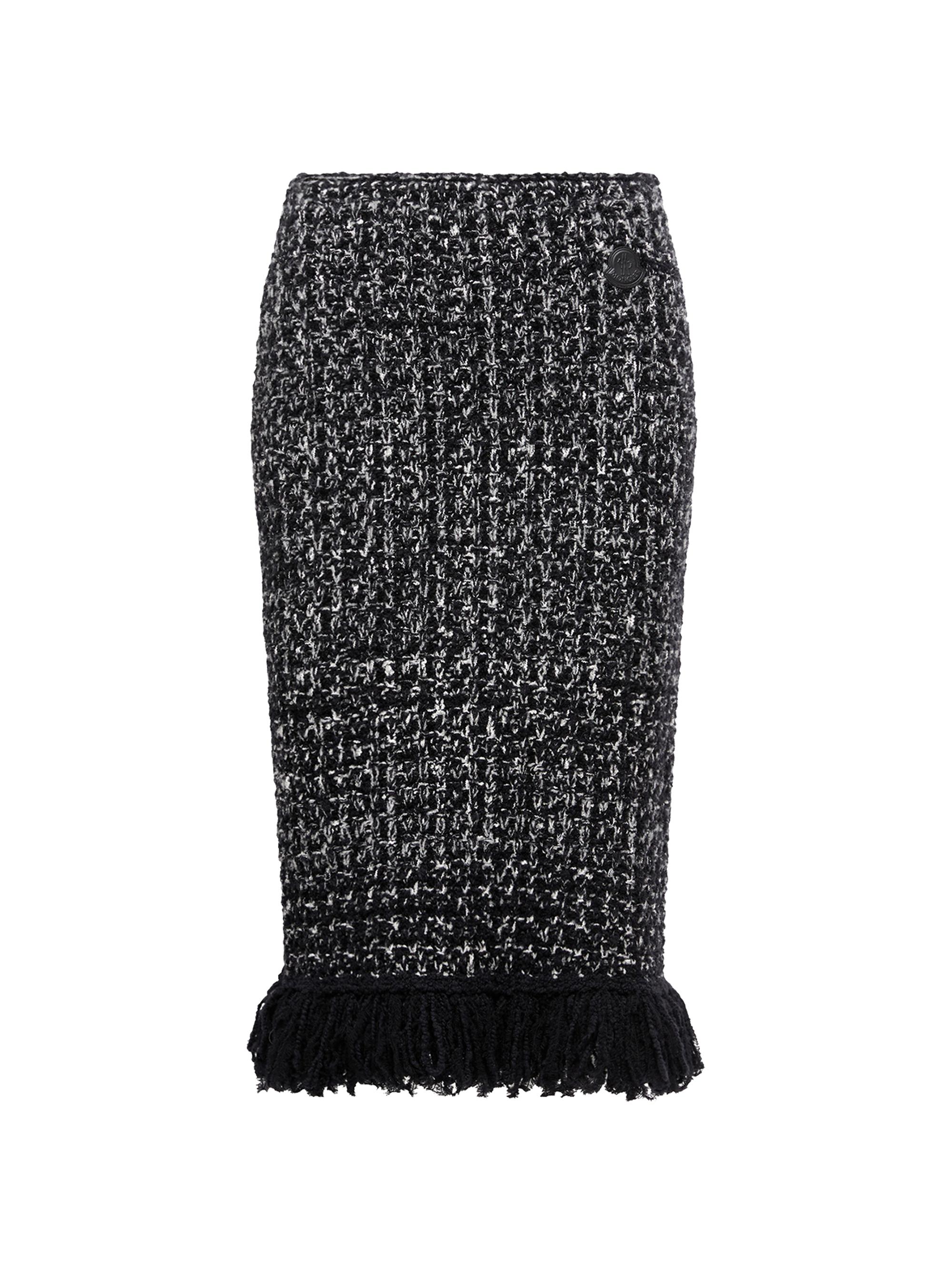 Moncler Women's Skirt in Wool Blend - Black