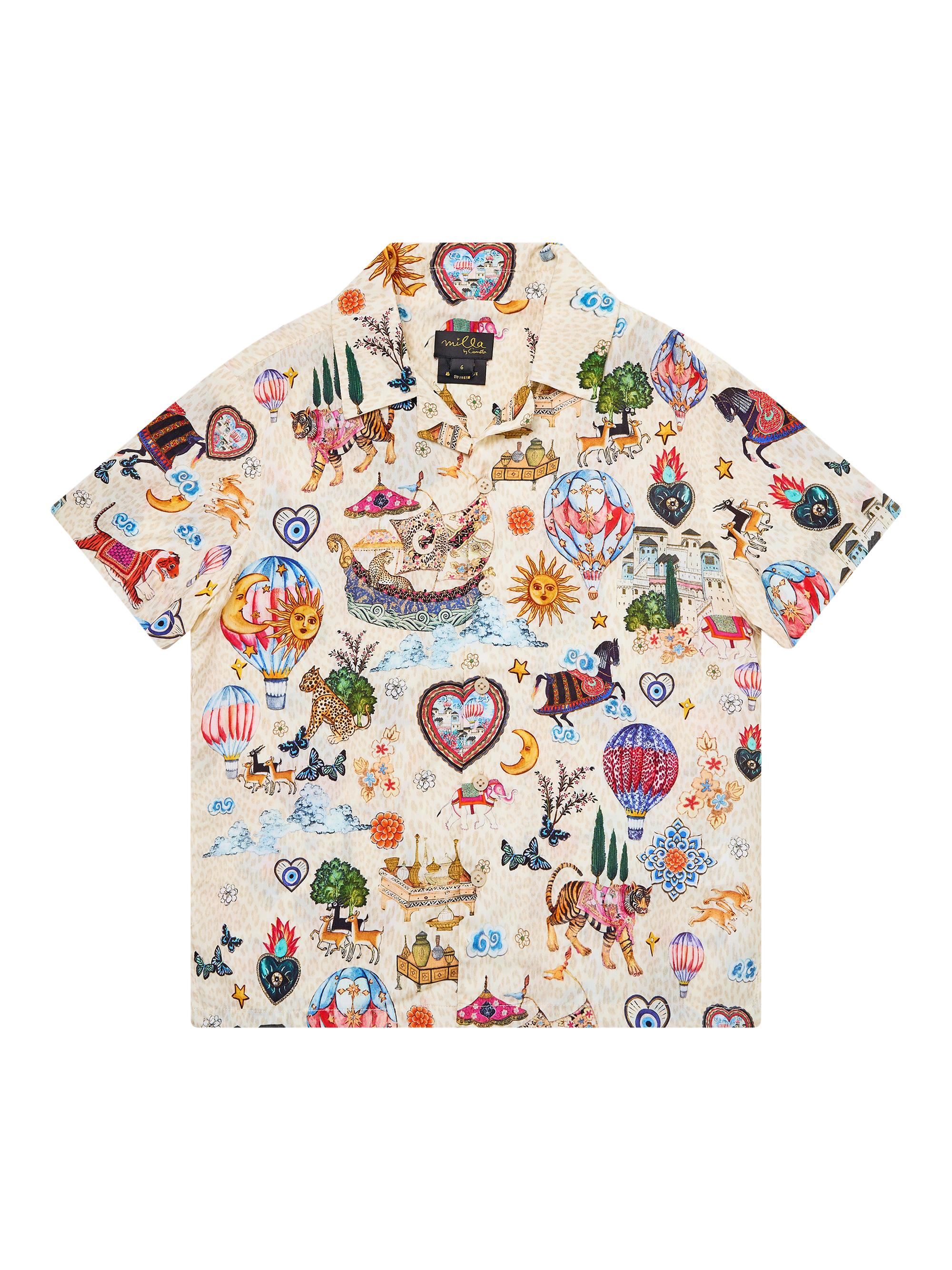 Little Boy's & Boy's Kapadoyka Kitsch Camp Shirt