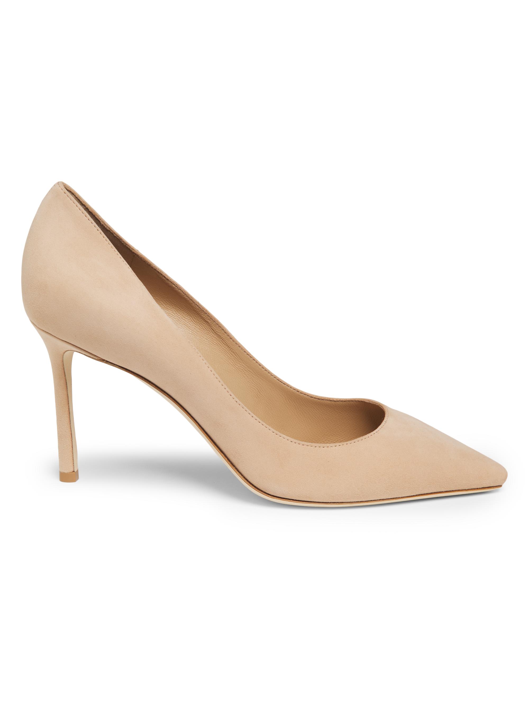 Jimmy Choo Women's Romy 85MM Suede Pumps - Chai