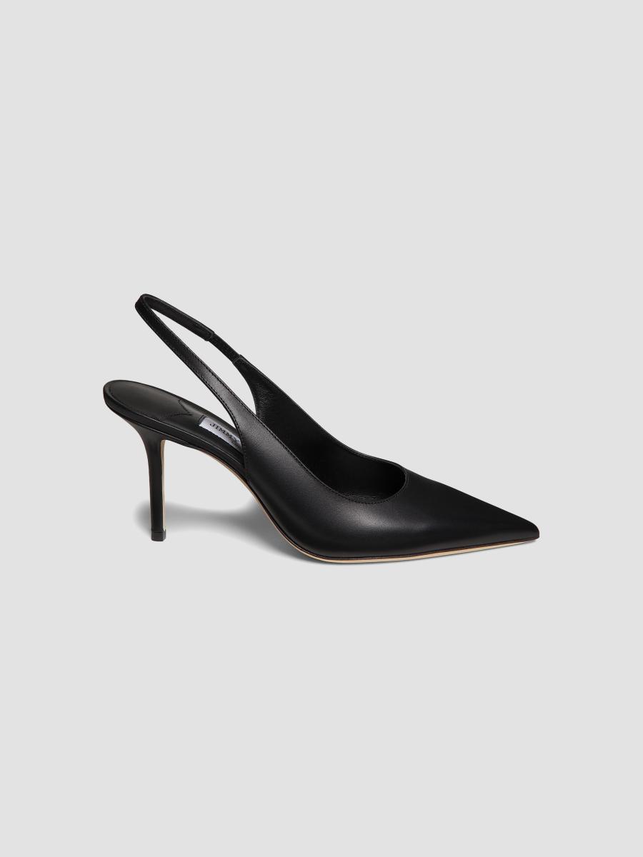 Jimmy Choo Love 85MM Leather Slingback Pumps | Saks Fifth Avenue