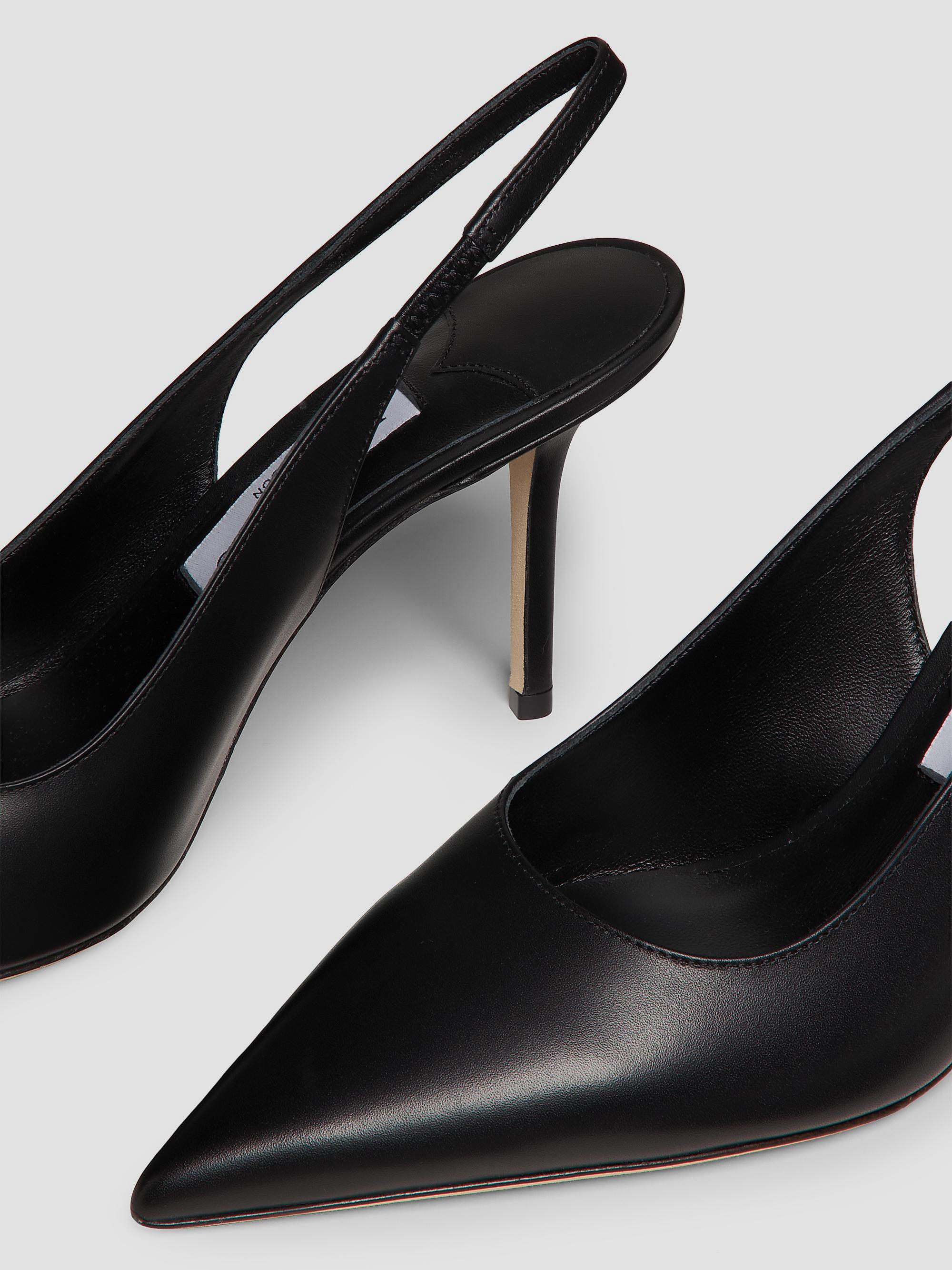 Jimmy Choo Love 85MM Leather Slingback Pumps | Saks Fifth Avenue