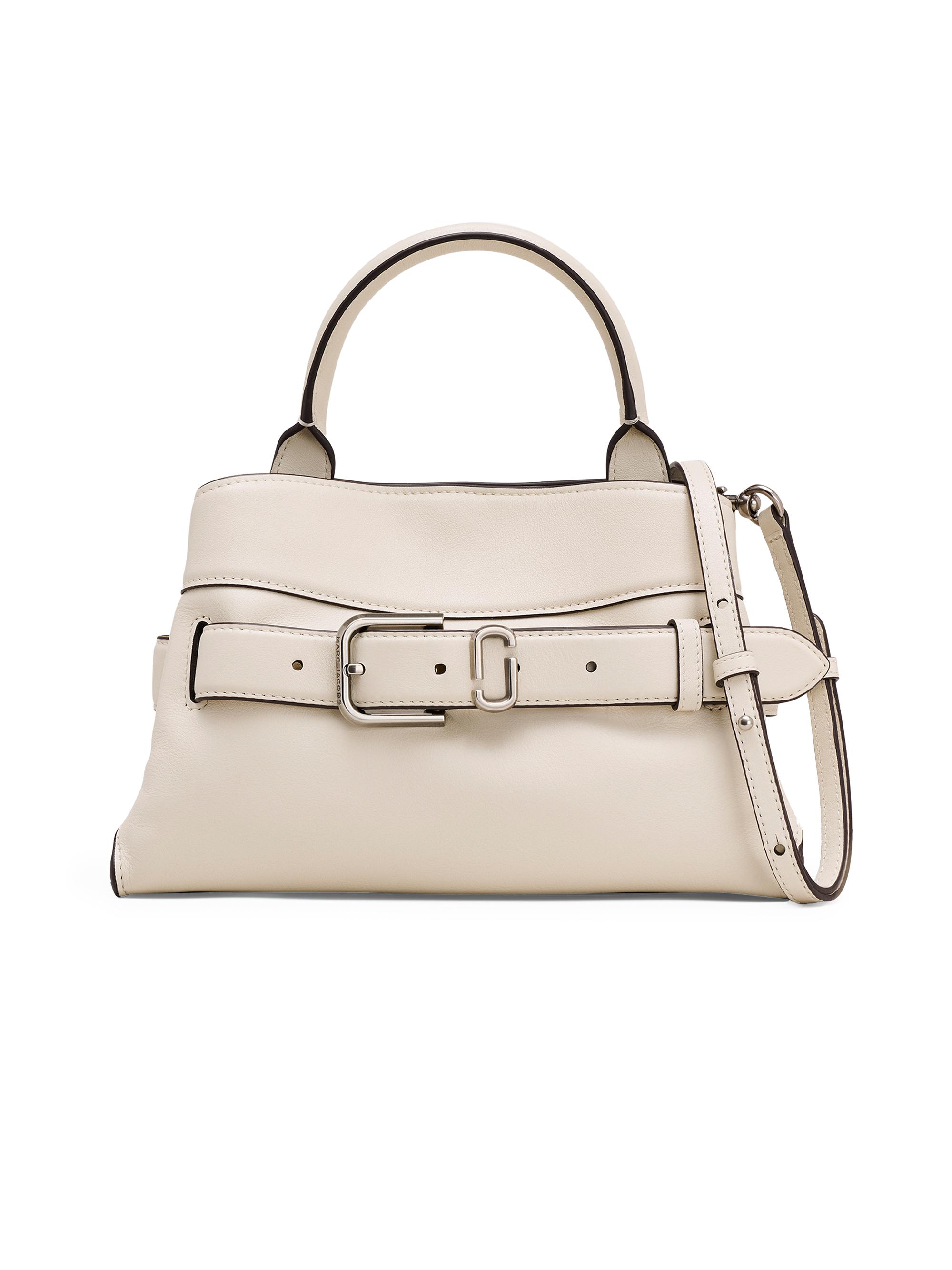 Marc Jacobs Women's The  Dakota Leather Satchel - Cloud White