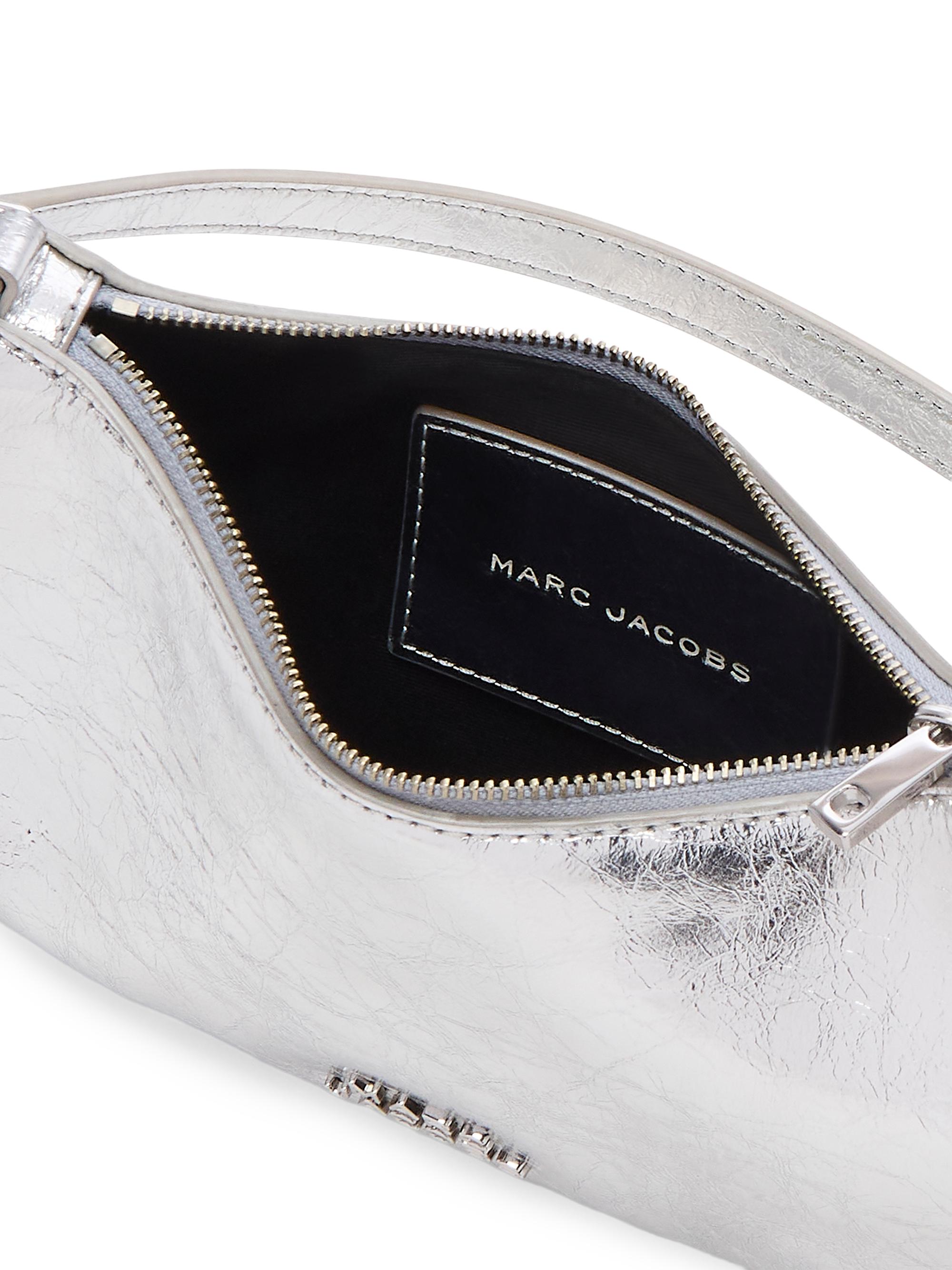 Marc Jacobs The Metallic Charm Leather Shoulder Bag | Saks Fifth