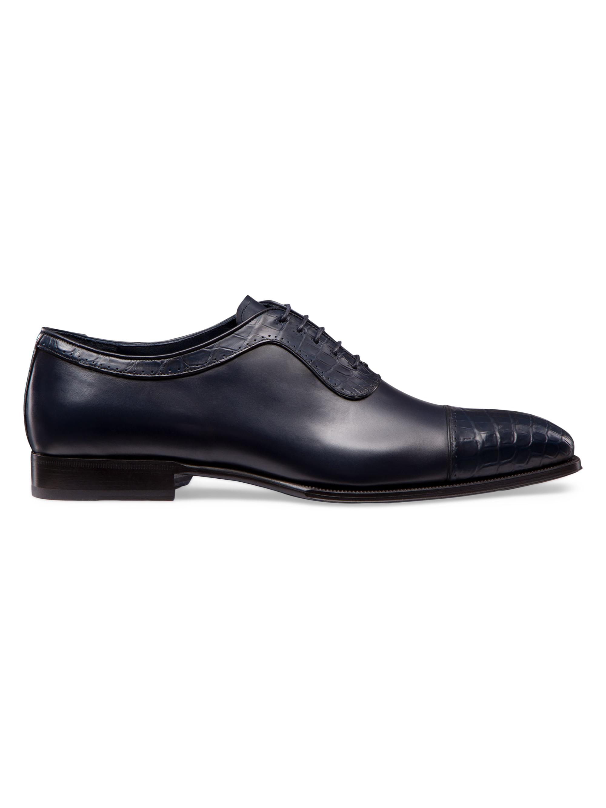 white christmas dresses Black Mens Premium Leather Designer Dress Shoes - Perfect for Formal & main image 1