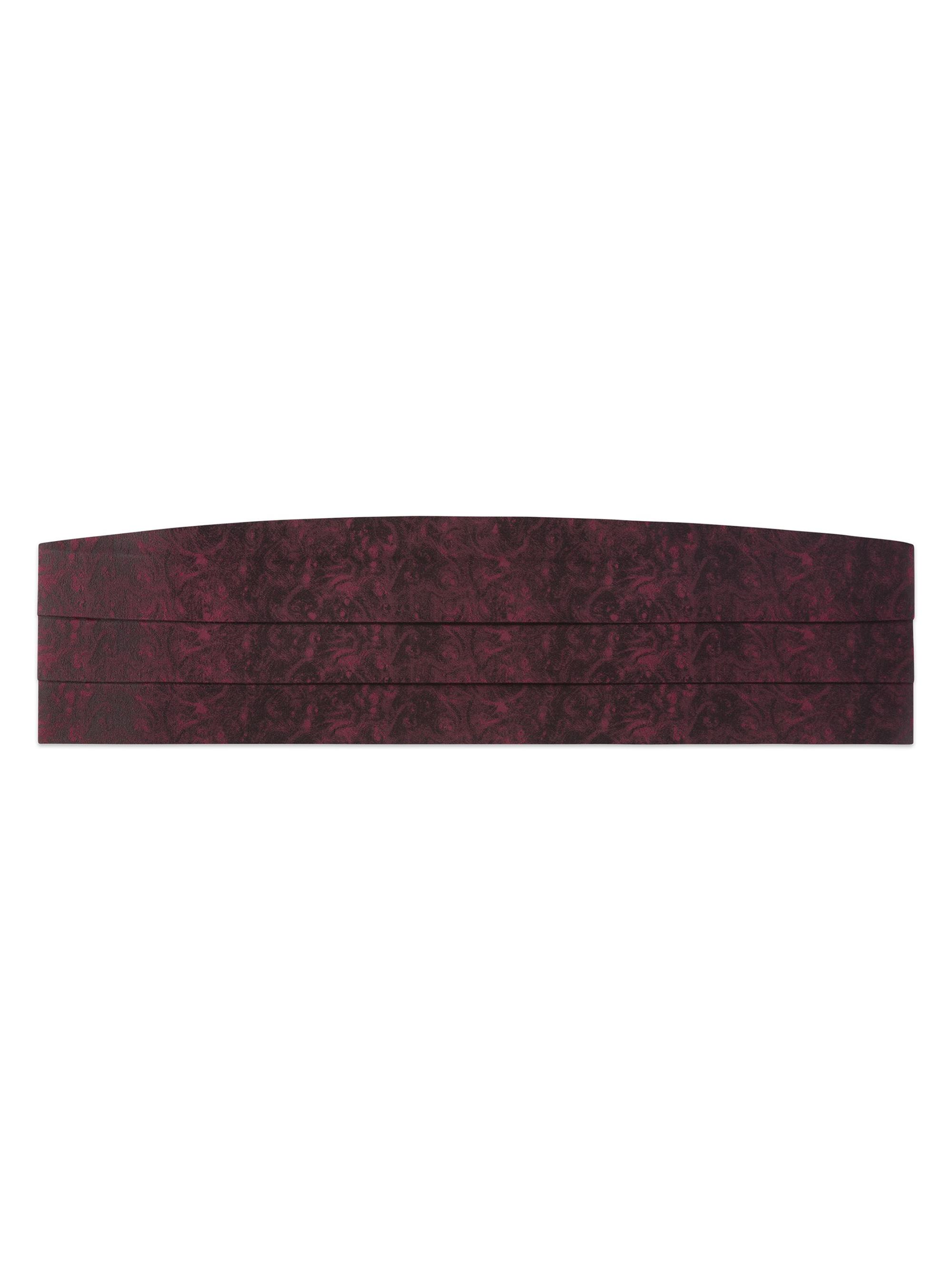Stefano Ricci Men's Cummerbund - Dark Red