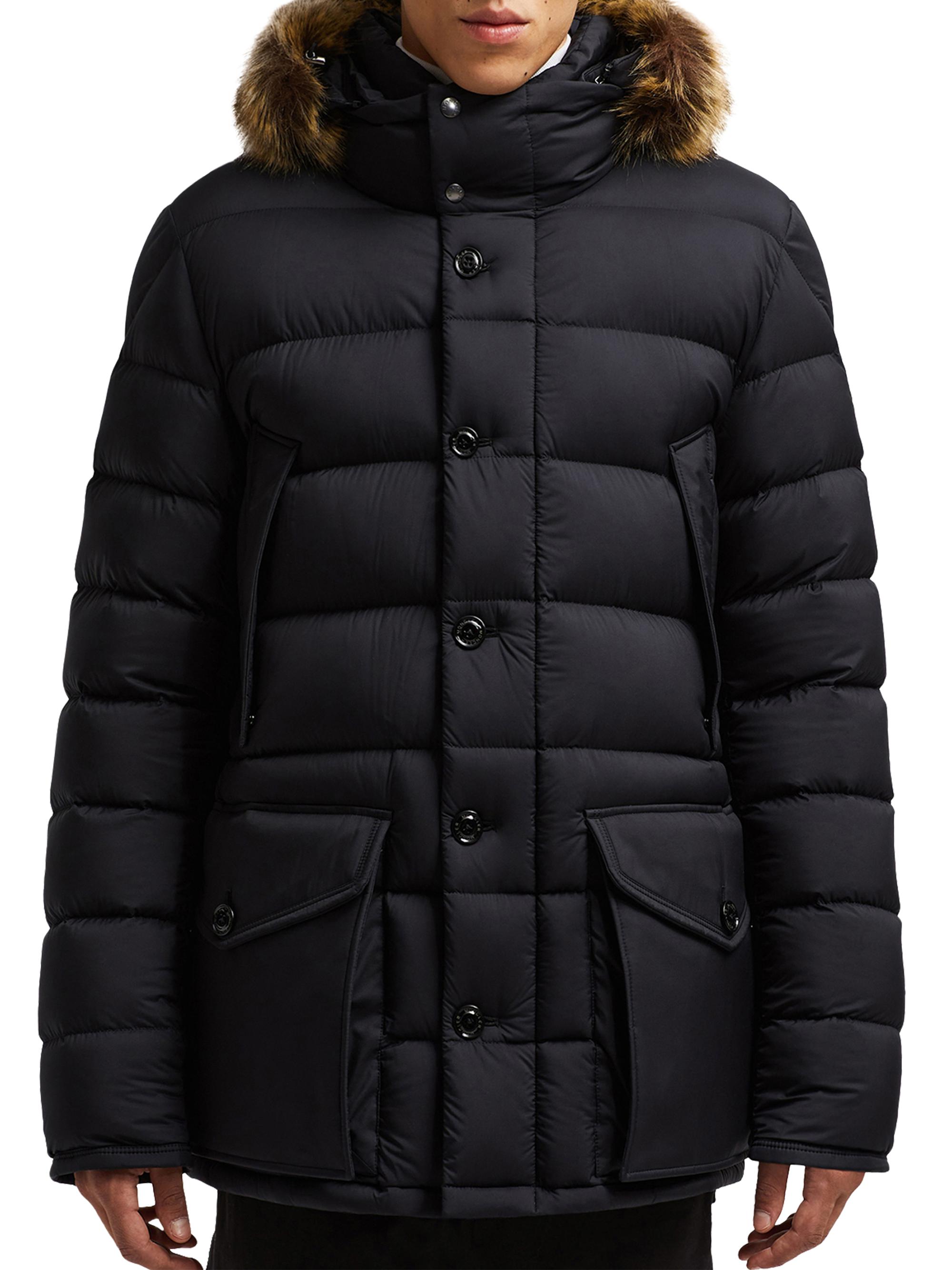 【超美品】MONCLER CLUNY ブラック サイズ1 クルーニー Moncler Clunye Puffer Jacket | Saks Fifth Avenue