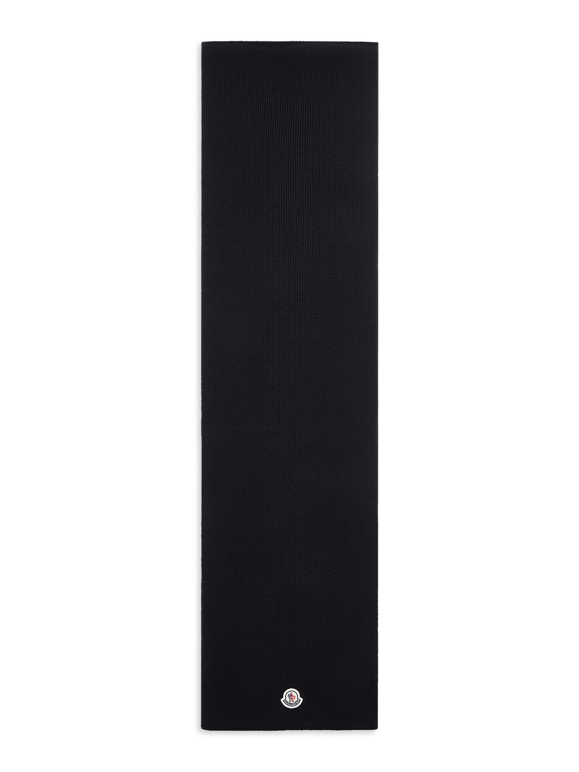Moncler Men's Scarf in Wool - Black
