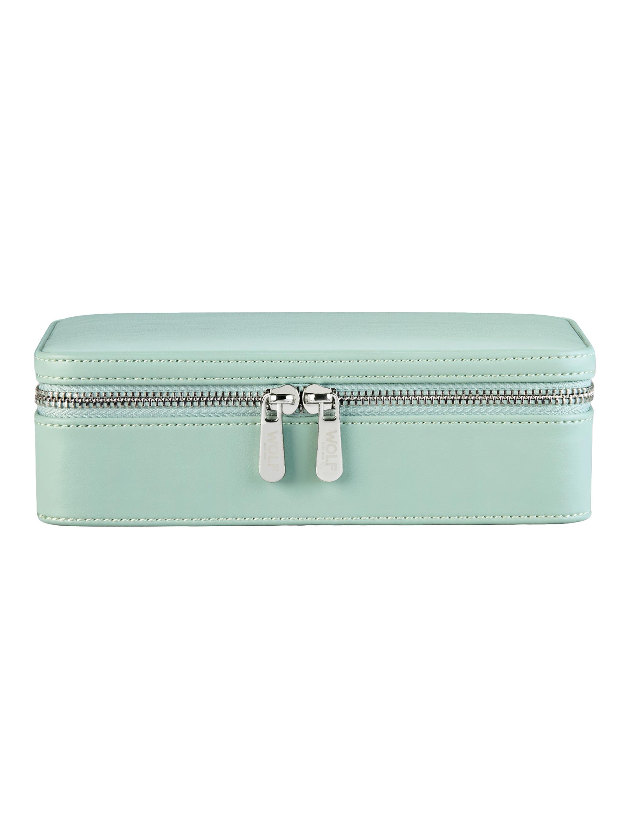 Wolf Liberty Small Travel Zip Case - Sage
