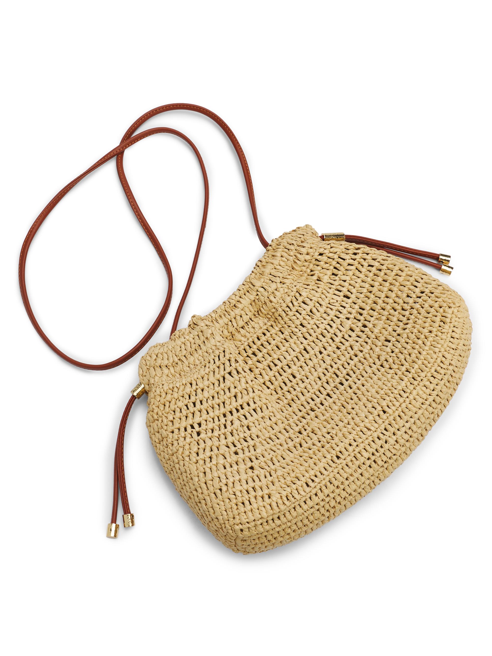 Ulla Johnson Lali Handwoven Raffia Clutch | Saks Fifth Avenue
