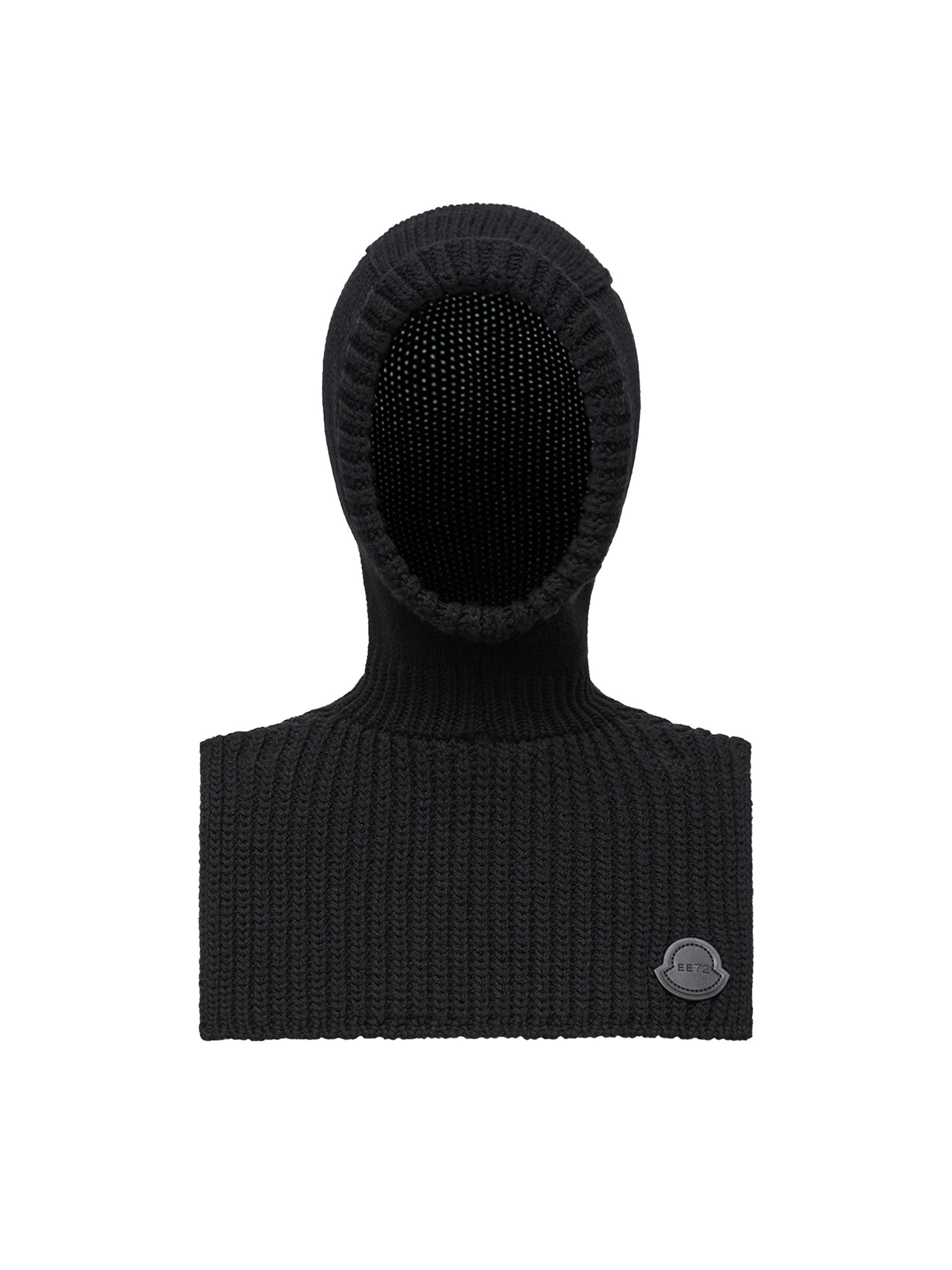 Moncler Genius Women's Moncler x EE72 by Edward Enninful Balaclava in Wool - Black