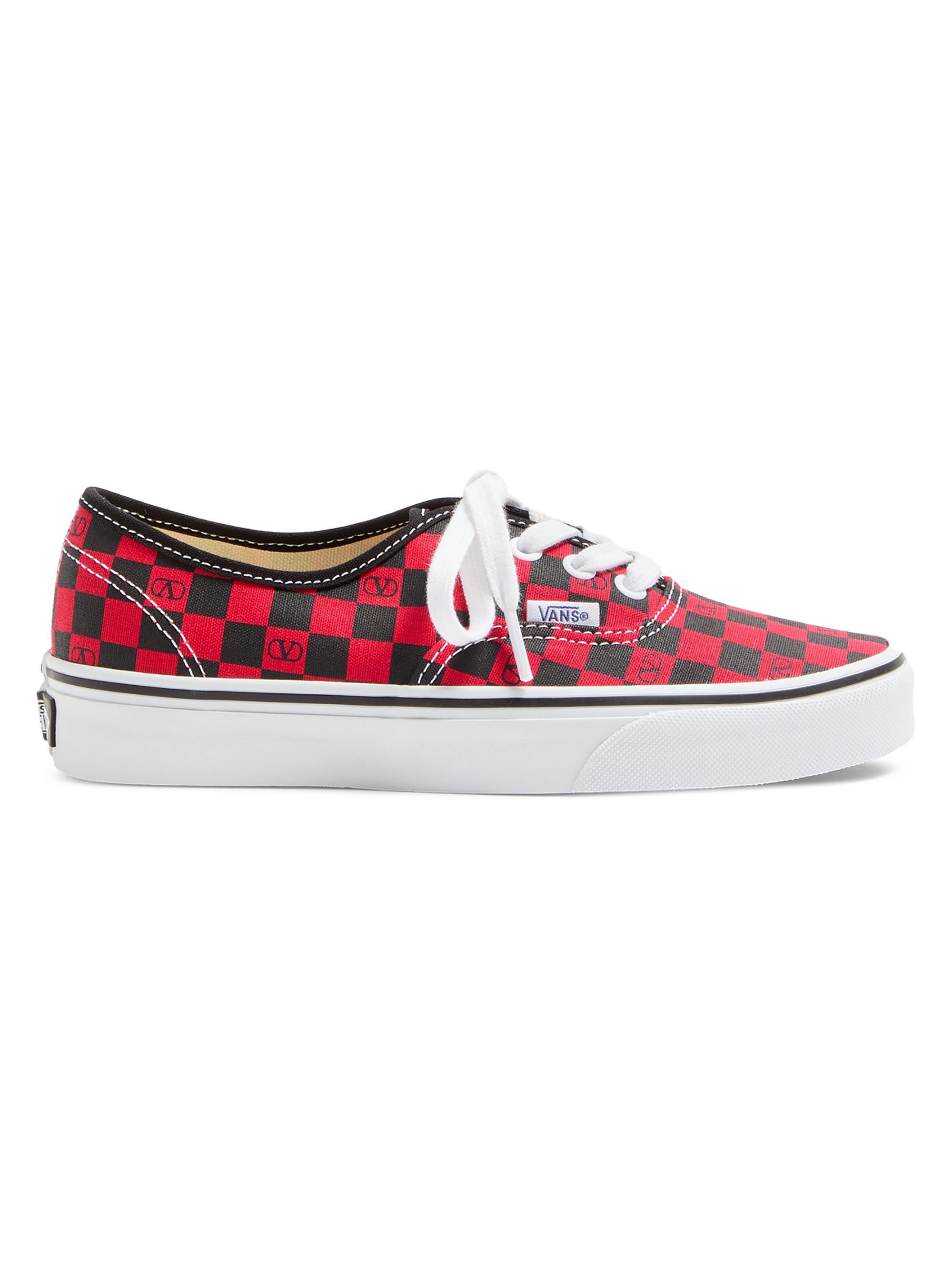 Valentino Garavani and Vans Women's Low-Top Sneakers - Rouge Pur Black