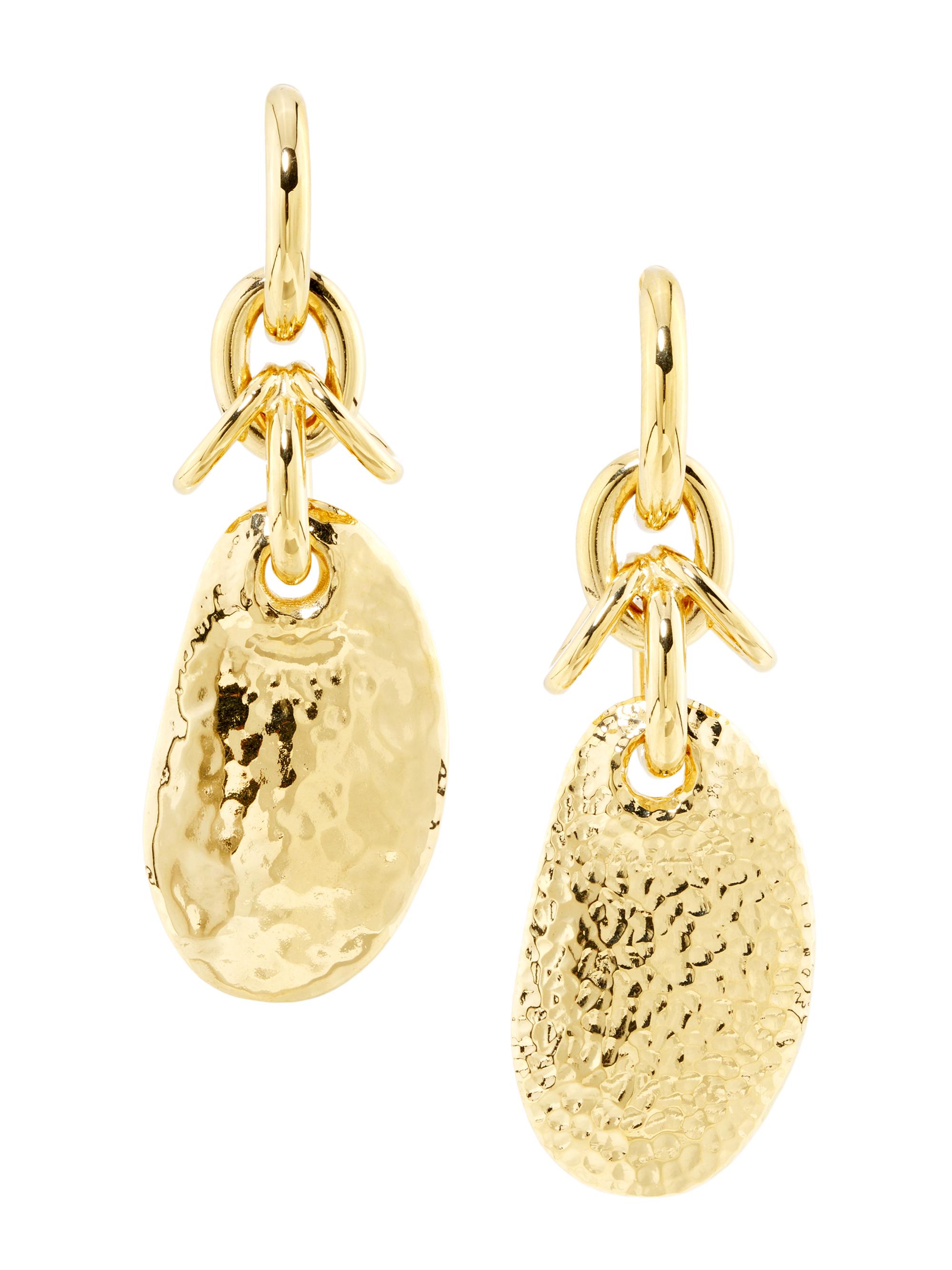 Chloé Women's Petal Goldtone Drop Earrings - Vintage Gold
