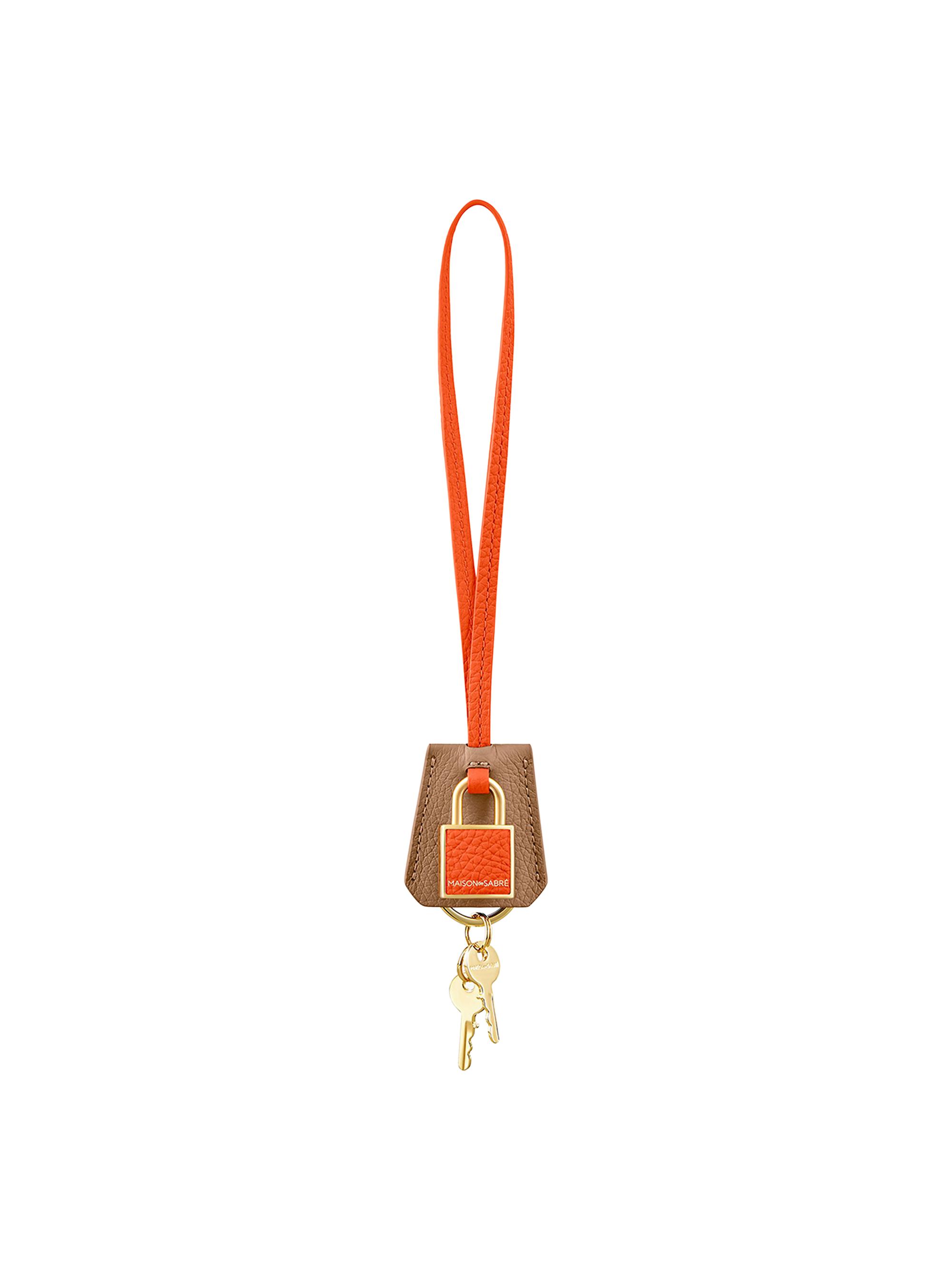 Maison de Sabre Women's The SABRéMOJI Padlock Charm - Manhattan Sandstone