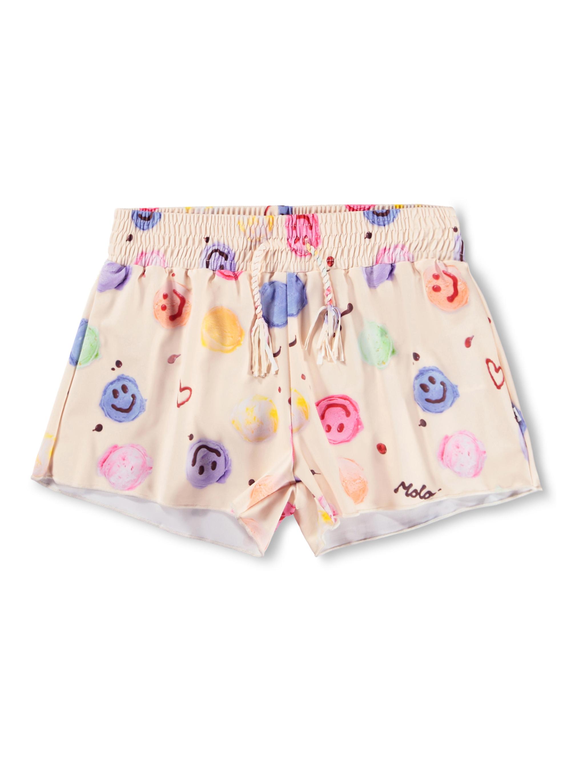 Molo Little Girl's & Girl's Nicci Swim Shorts - Smile Scoops