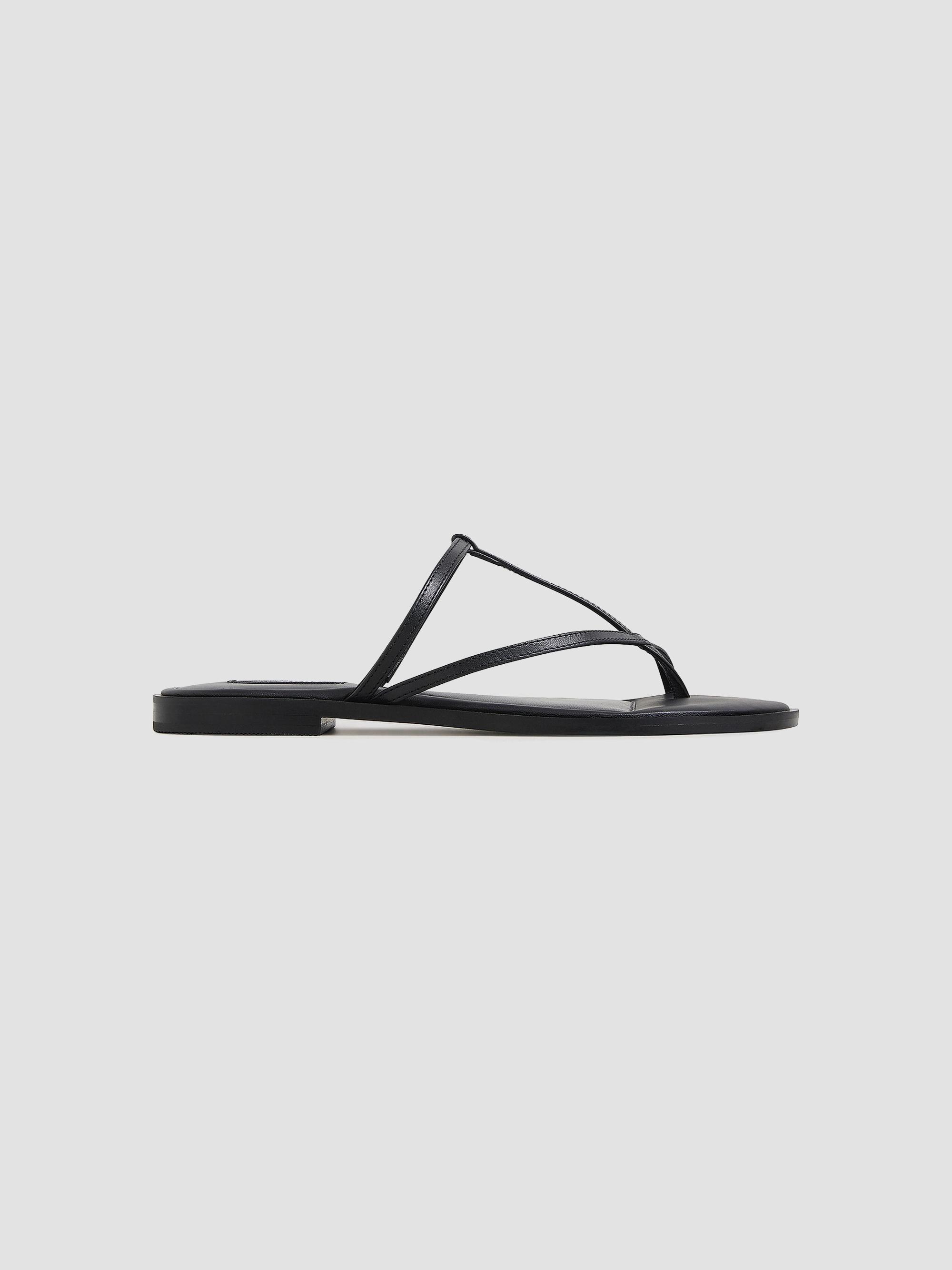 A.Emery Women's Cyrus Leather Sandals - Black | Thumbnail 5