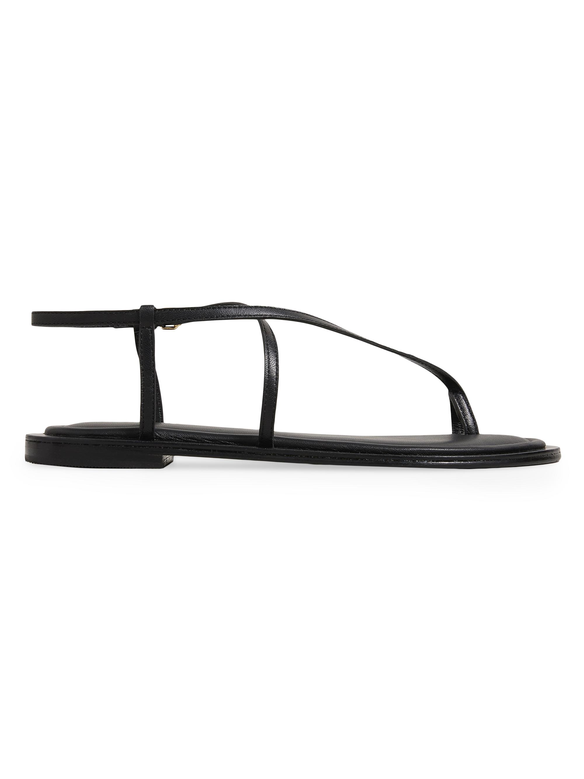 22élevé Leather Toe Ring Sandals | Saks Fifth Avenue