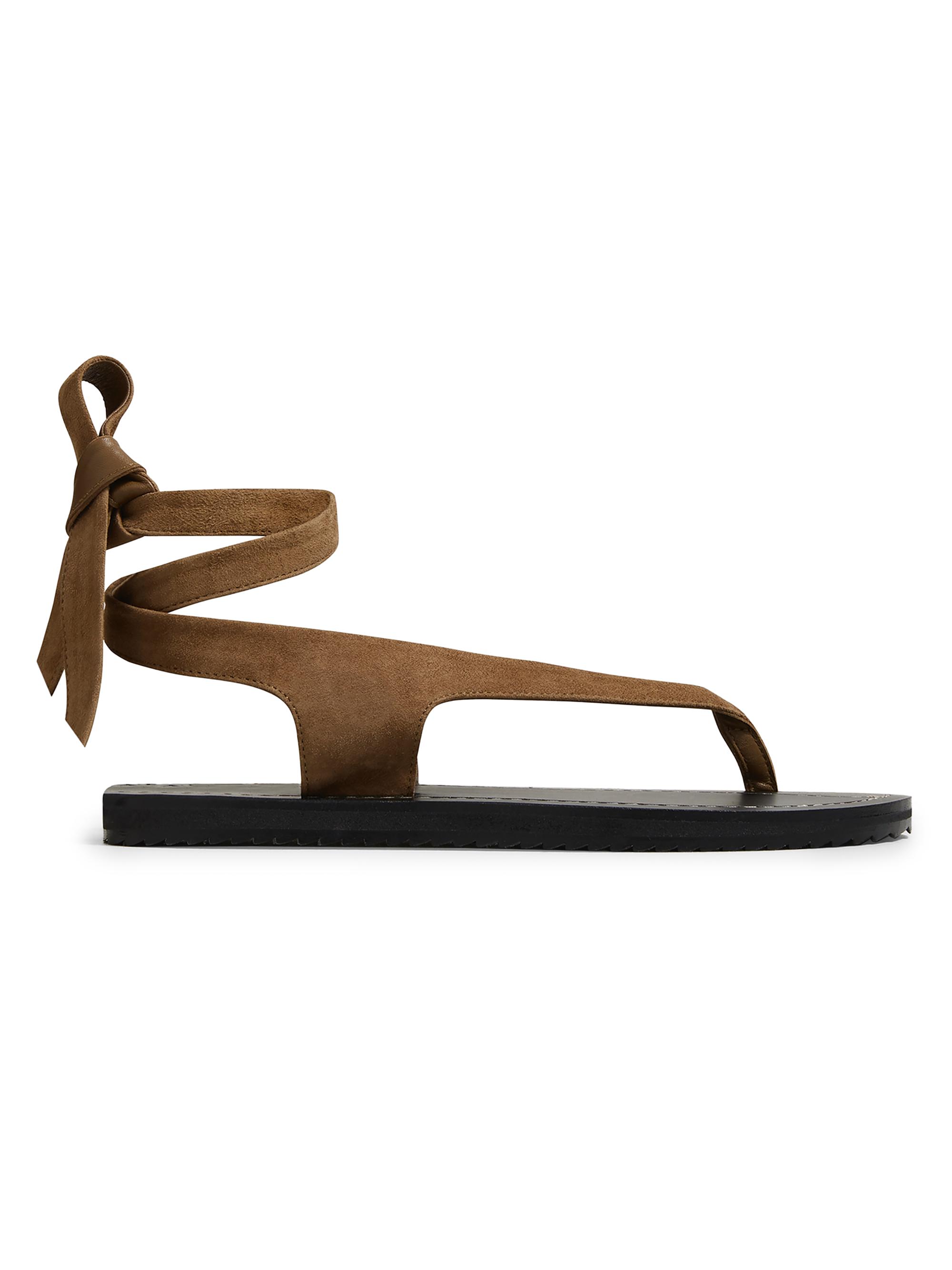 【GIA / RHW】ankle Strap Suede Sandal Gia Borghini GIA/RHW Rosie 41 suede sandals Gia Borghini