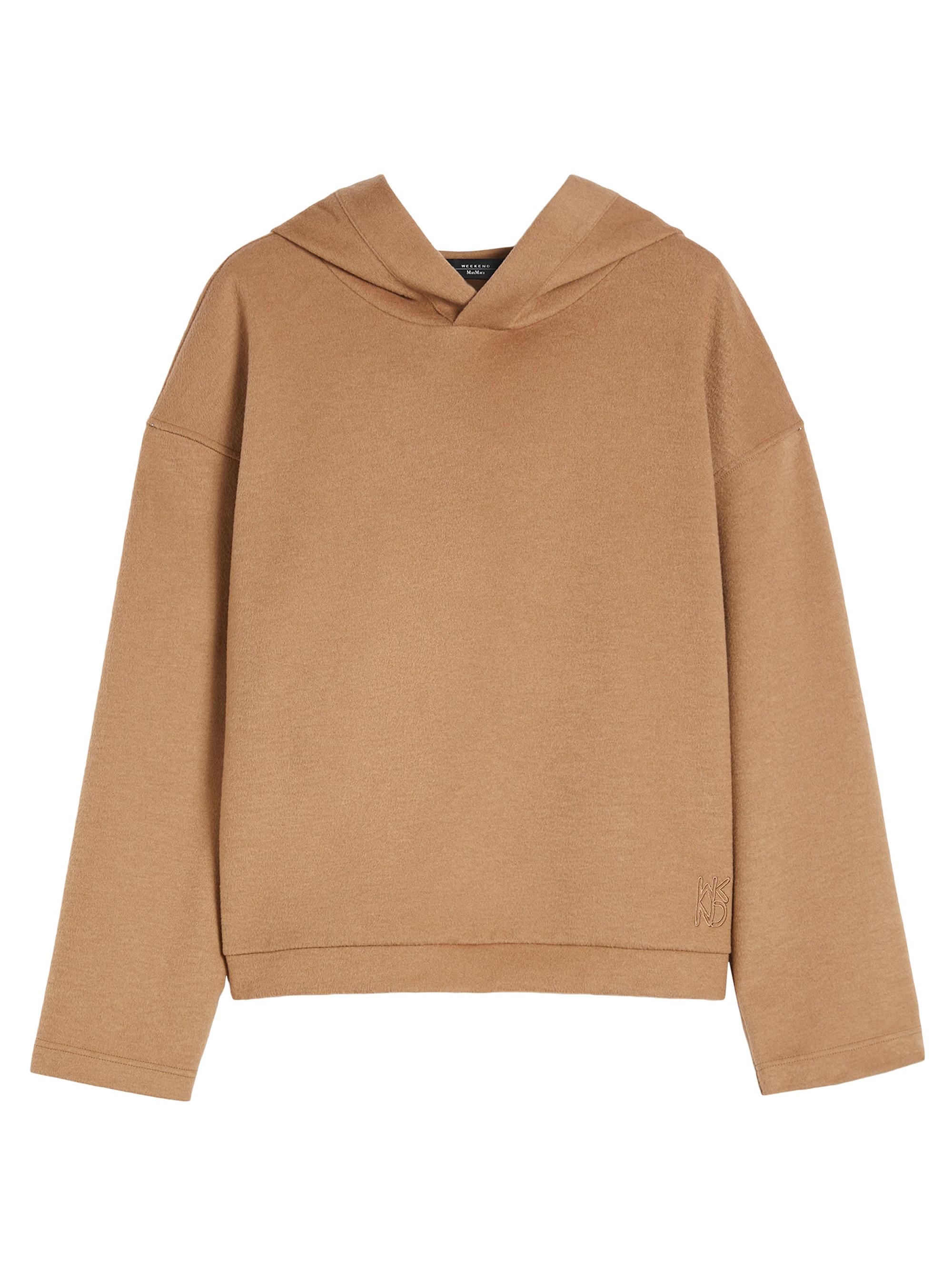 Weekend Max Mara Women's Jersey Drap Sweatshirt - Camel