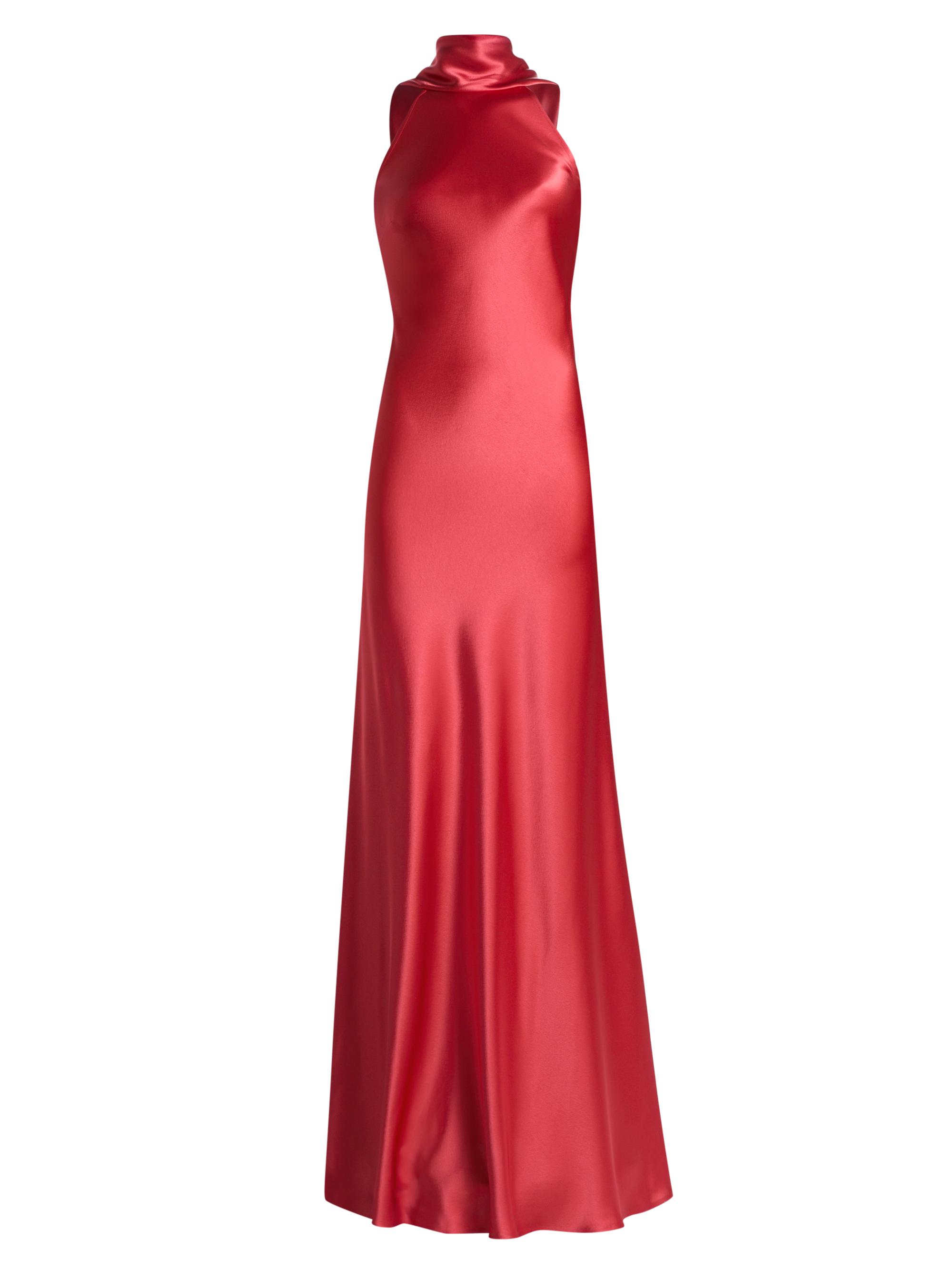 Talbot Runhof Women's Paneled Satin Gown - Siena