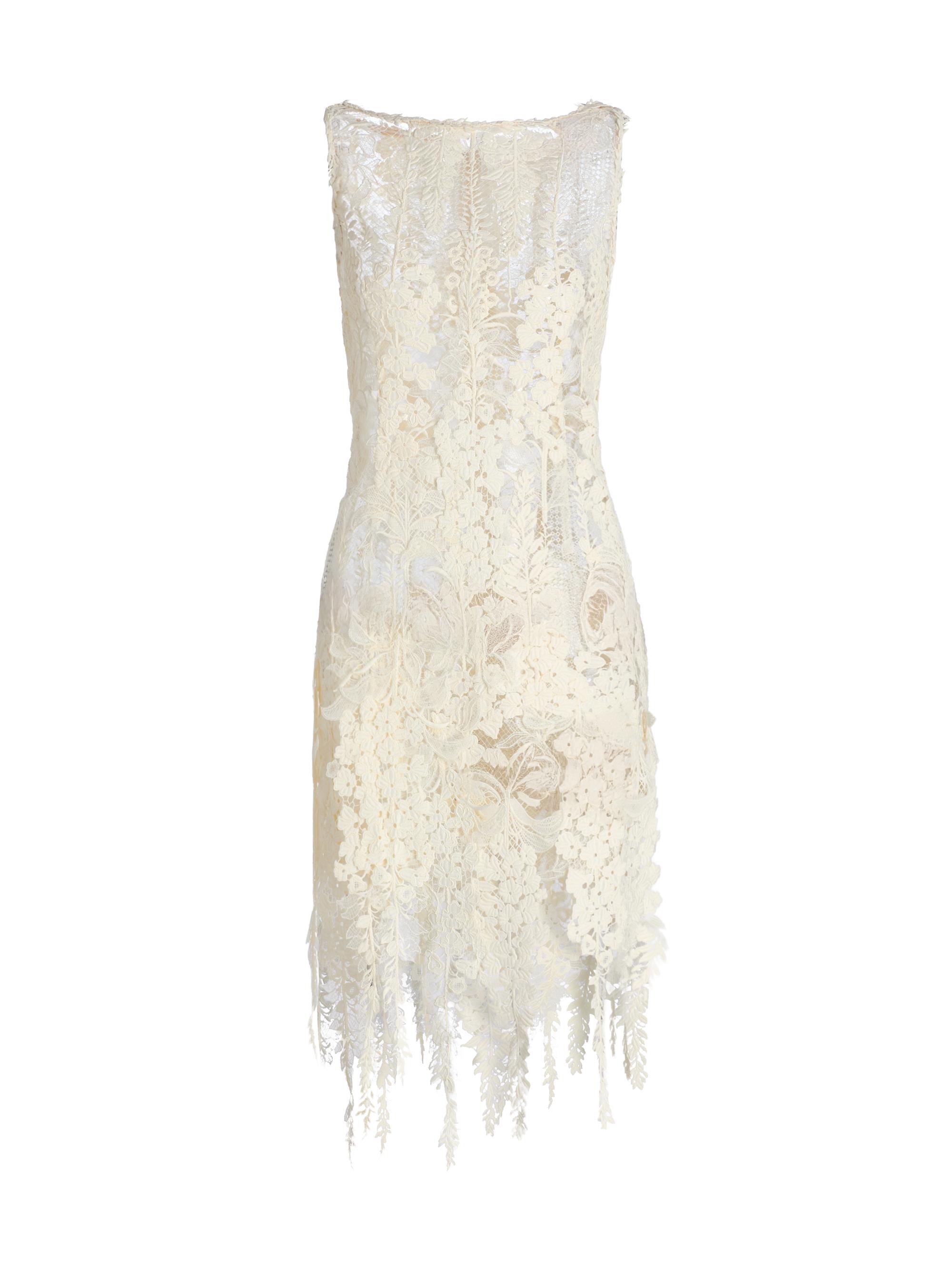 Oscar de la Renta Women's Foxgloves Guipure Lace Minidress -