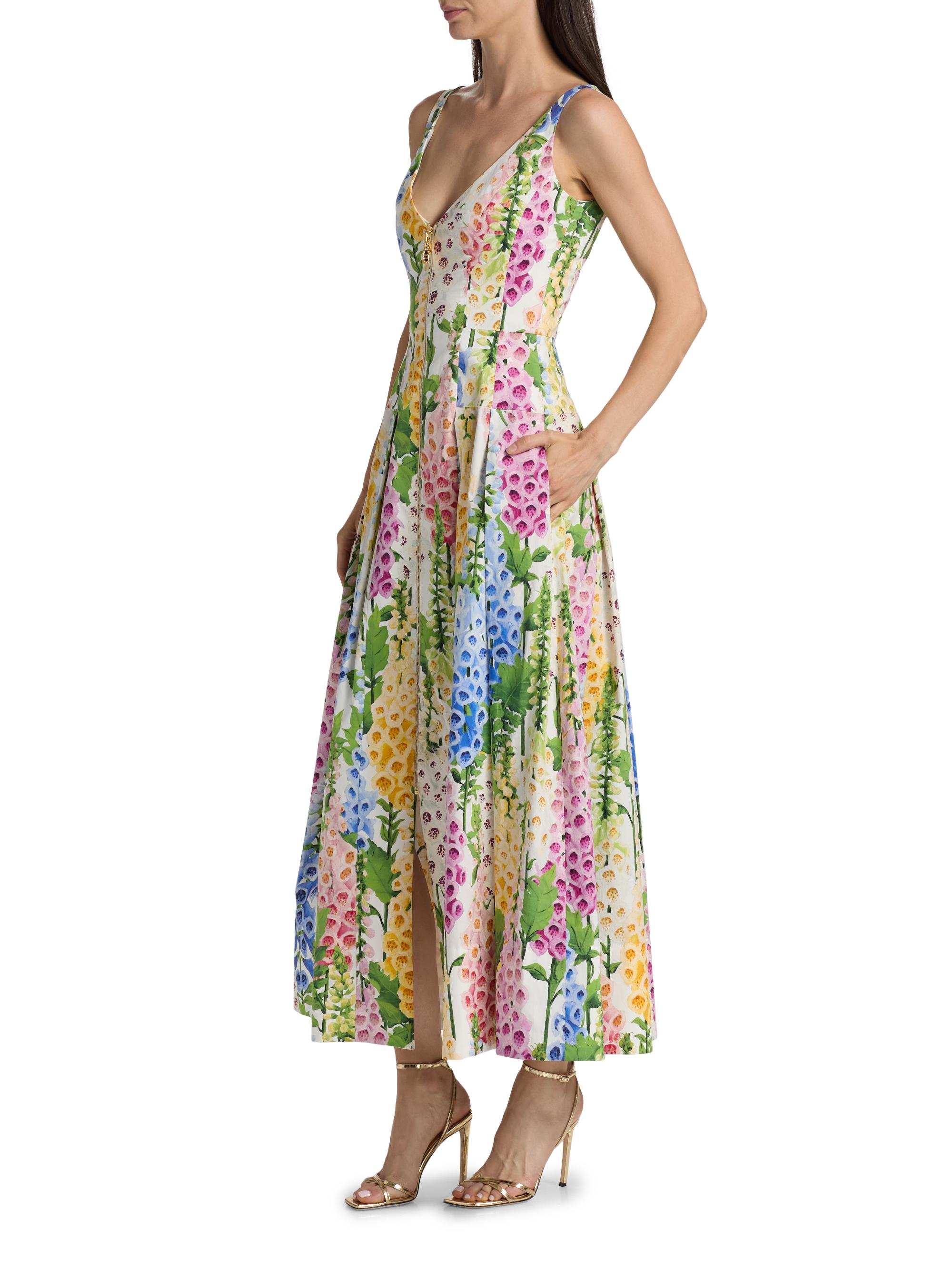 white christmas dresses The Manuel Poplin Maxi Dress X-Small / Blue