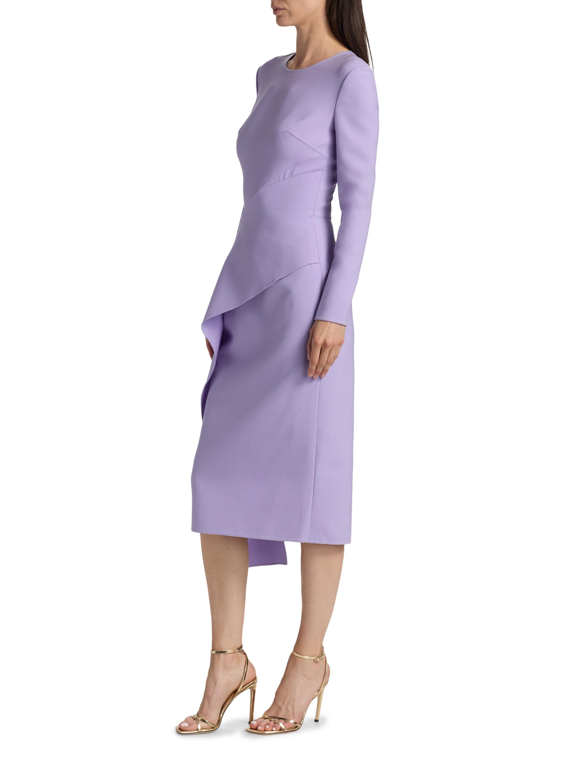 knee length dresses for ladies Hydrangea Embroidered Mini Dress