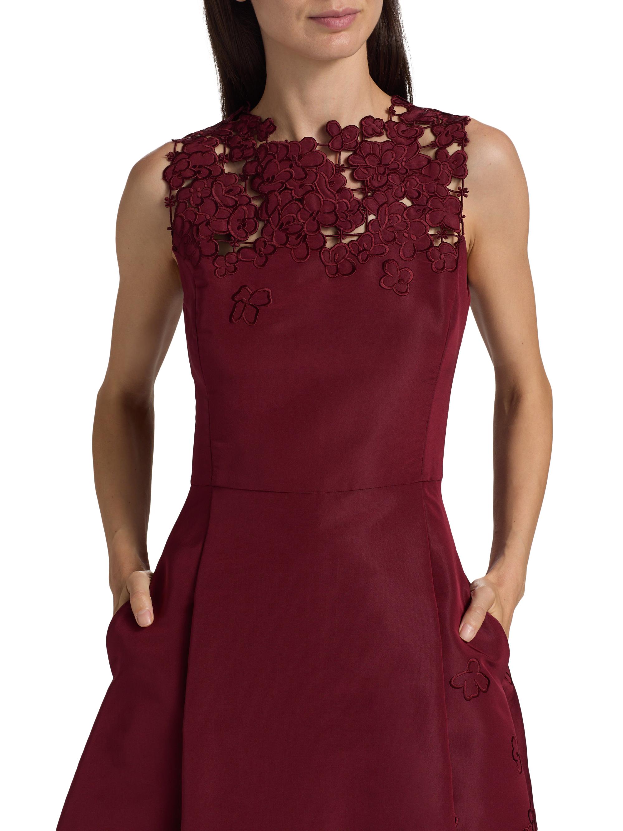 30s formal dresses ALEHI DRESS MERLOT, MERLOT / SMALL | AU8 main image 1