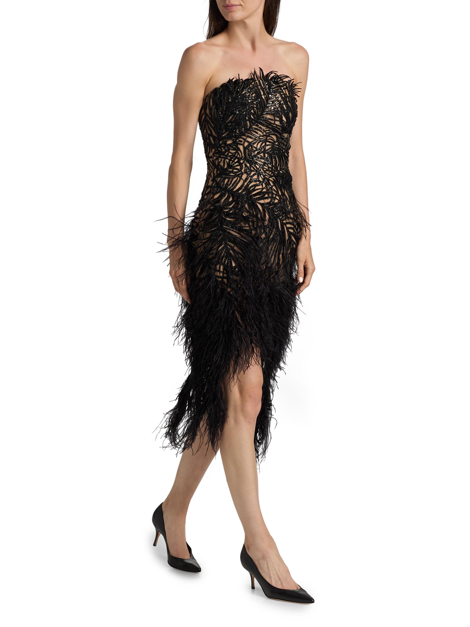 feather embroidered dress BABEYOND Embroidery Sleeveless 1920s Women Fahsion Short Dress, Vintage Twenties Theme Party Dress, Gray, Size 10 main image 0