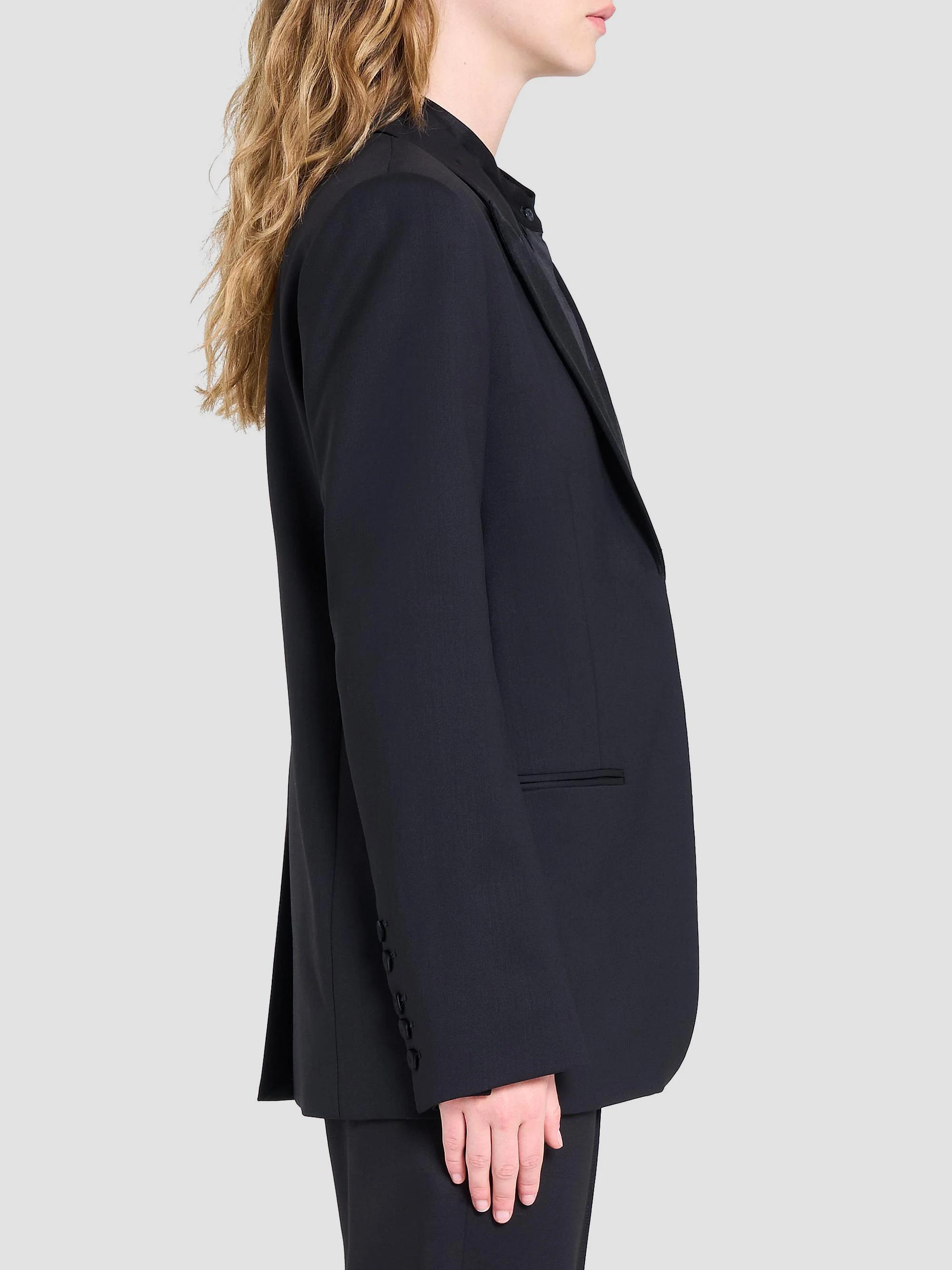 TWP Sweet Pea Stretch-Wool Tuxedo-Style Jacket | Saks Fifth Avenue