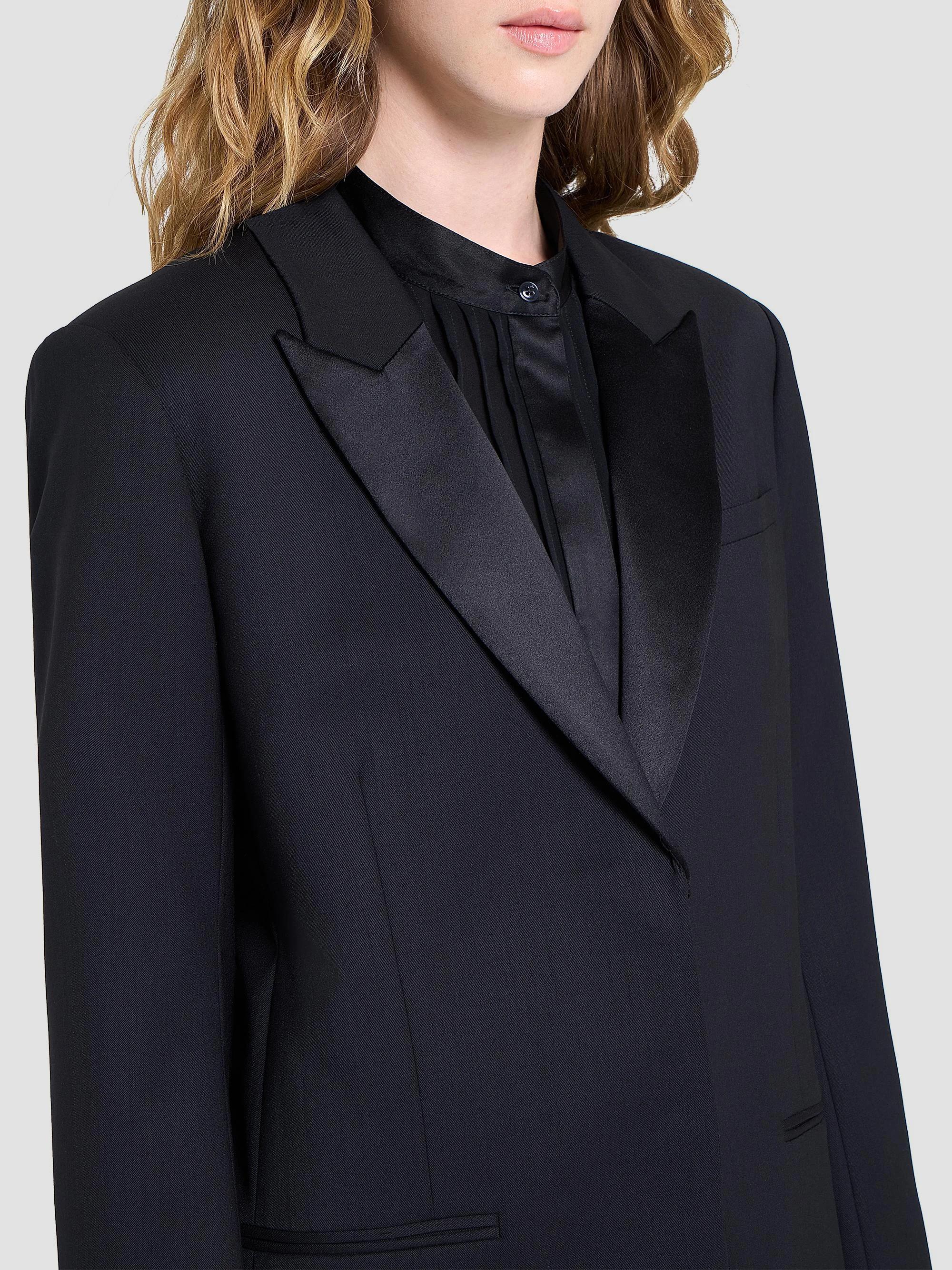 TWP Sweet Pea Stretch-Wool Tuxedo-Style Jacket | Saks Fifth Avenue