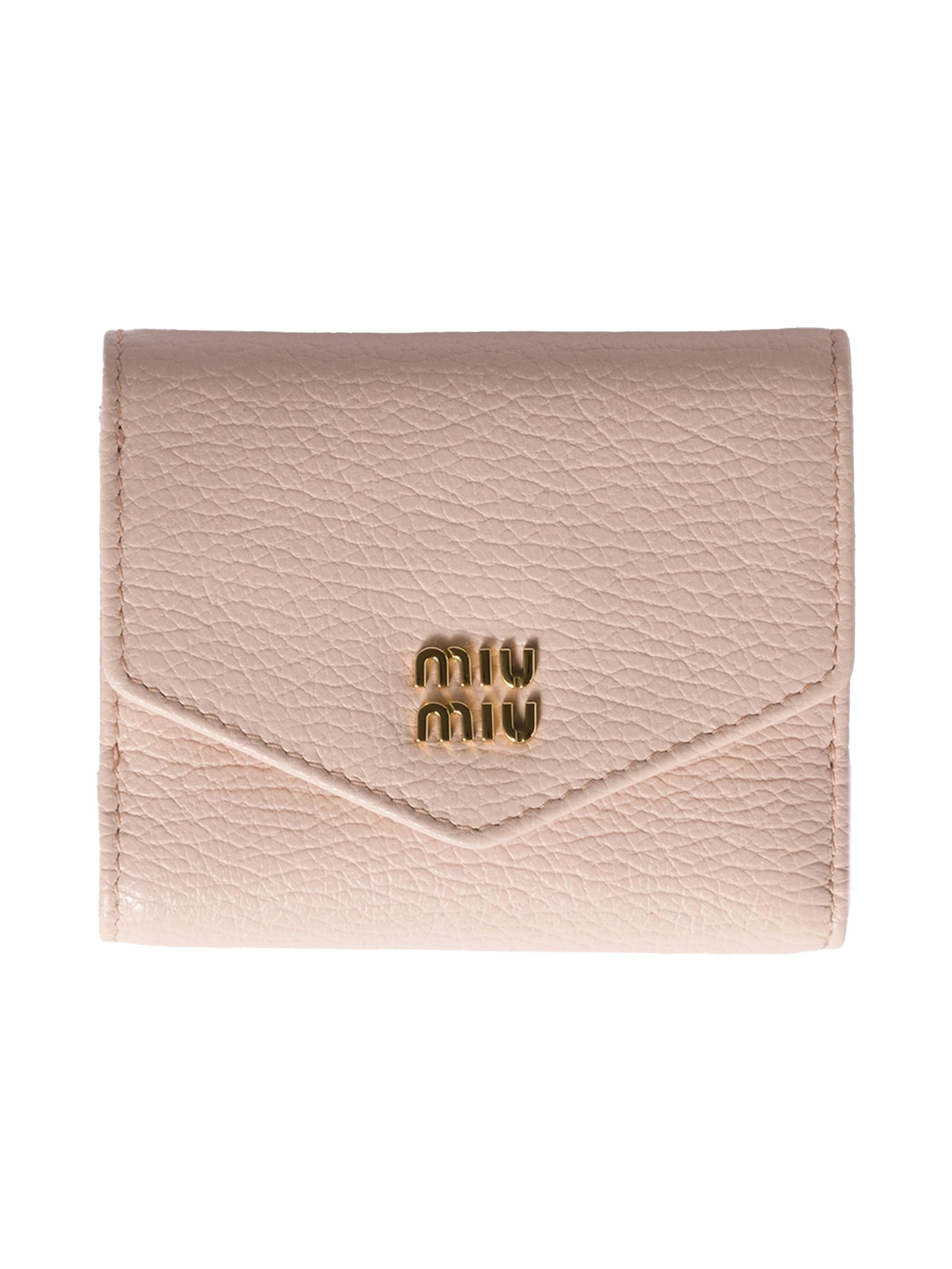Miu Miu Small Matelassé Nappa Leather Wallet | Saks Fifth Avenue
