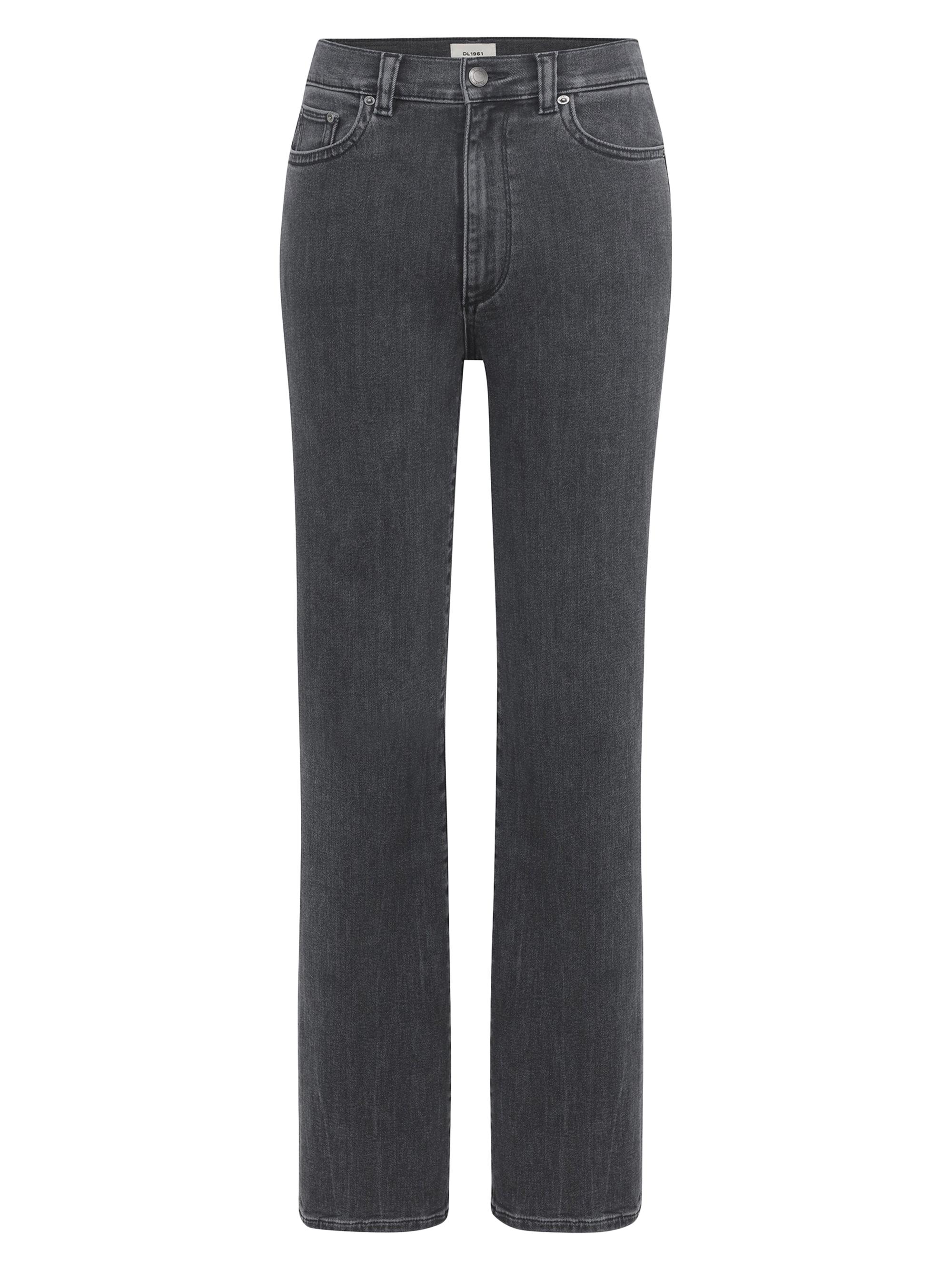 DL1961 Women's Halle Straight High Rise Instasculpt Jeans - Nightshade