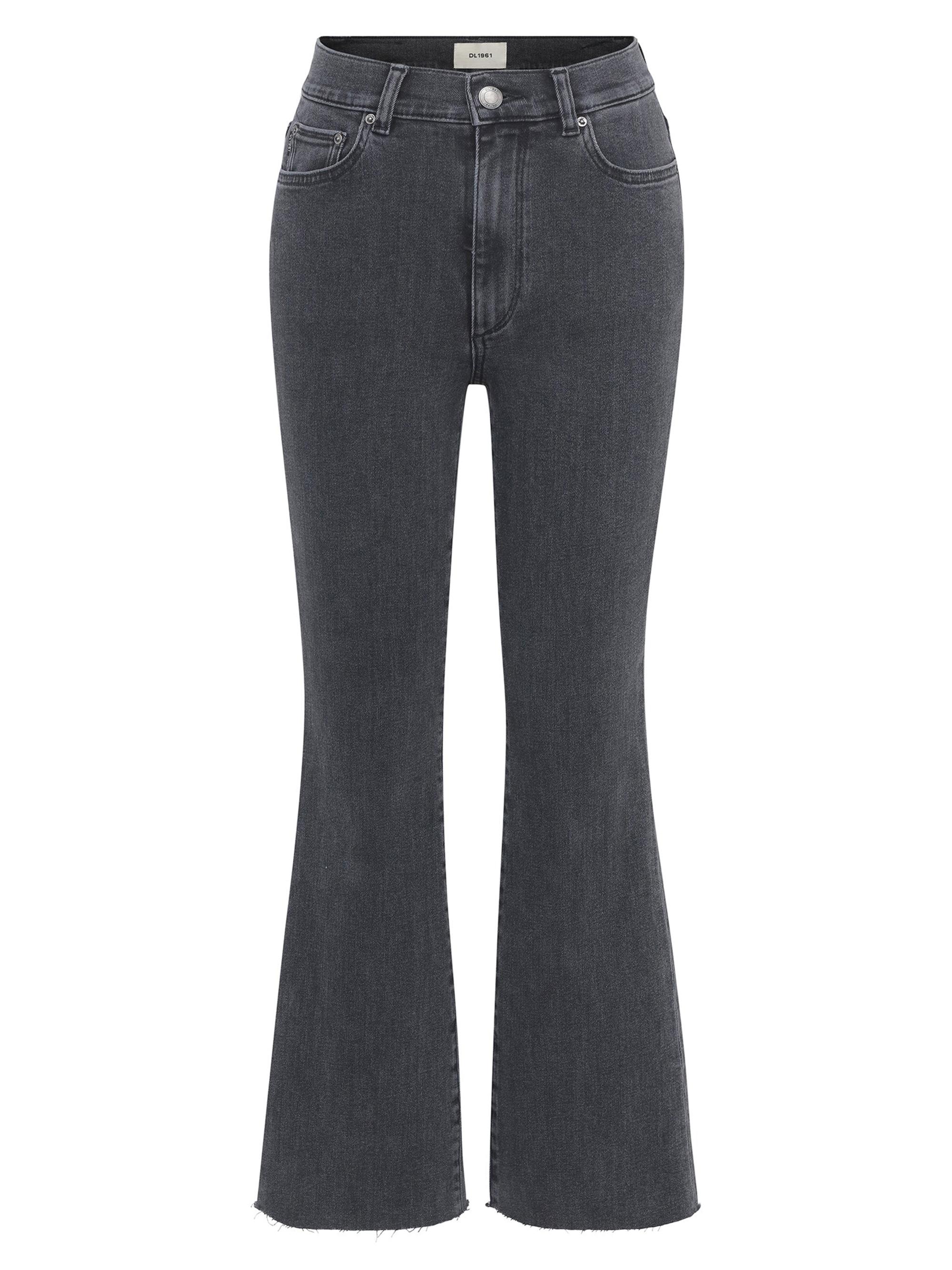 DL1961 Women's Bridget Boot High Rise Instasculpt Crop Jeans - Nightshade