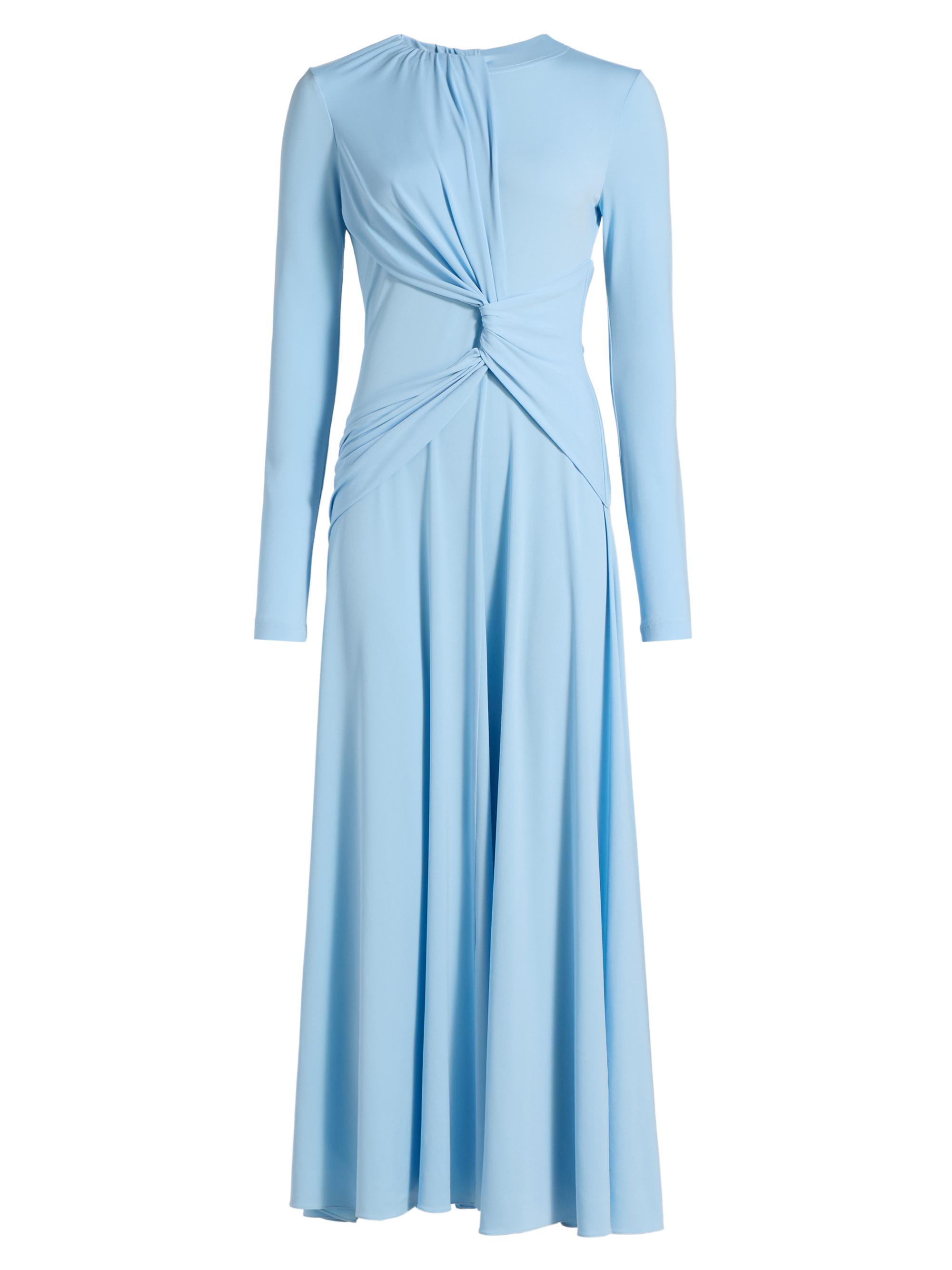 Prabal Gurung Women's Jersey Twist-Front Cocktail Dress - Blue