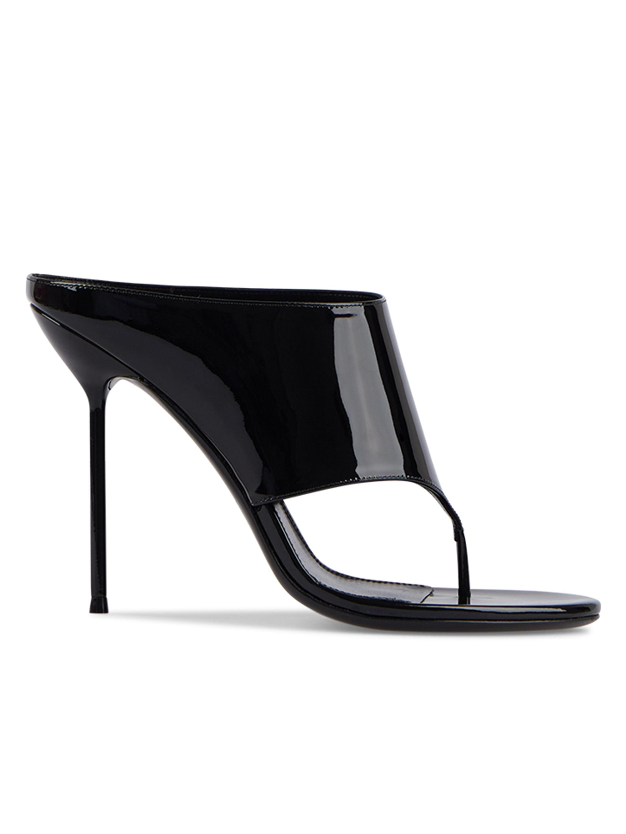 Paris Texas Women's Lidia 0MM Patent Leather Mules - Black