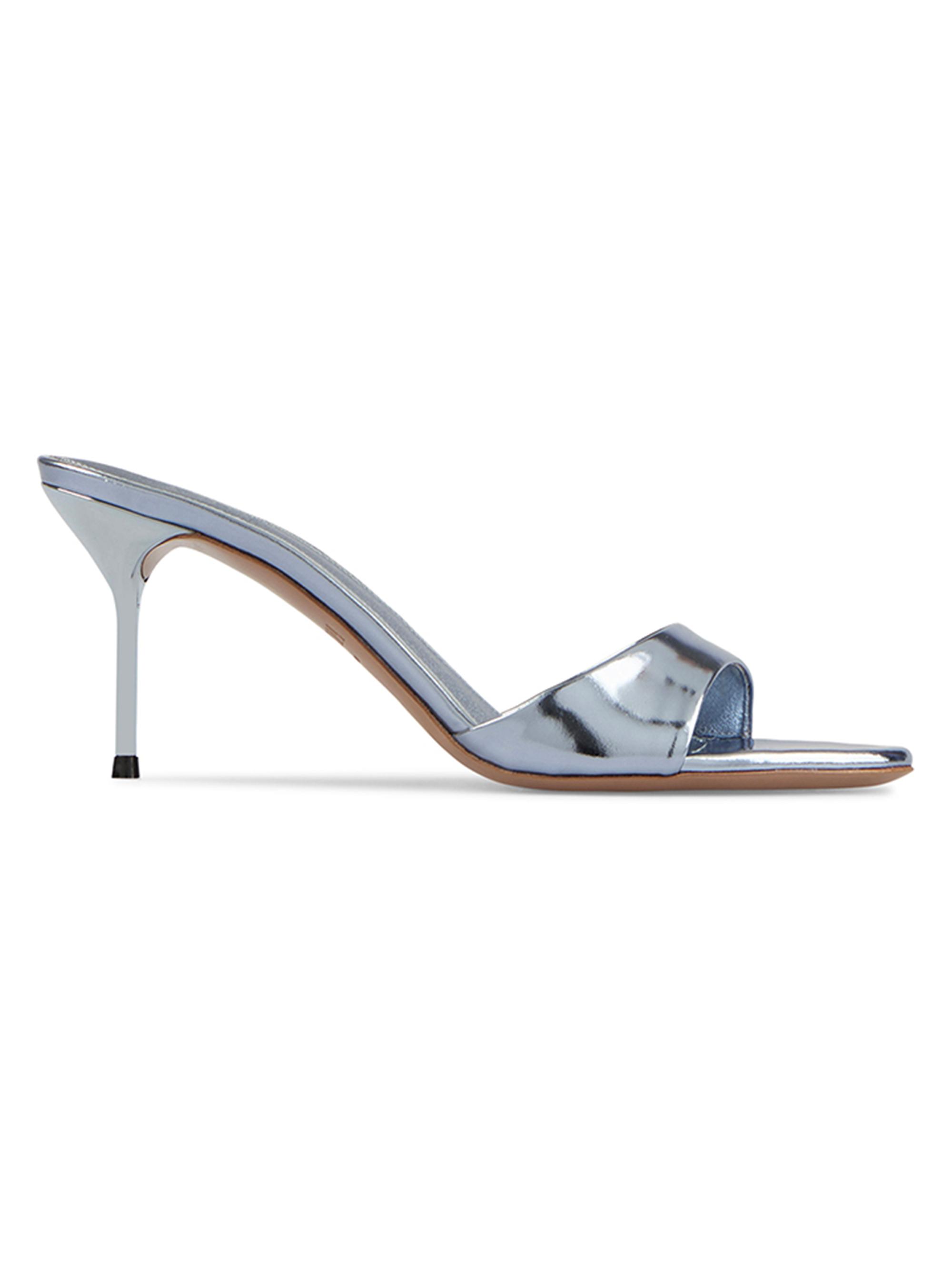 Paris Texas Women's Lidia 70MM Leather Mules - Gold