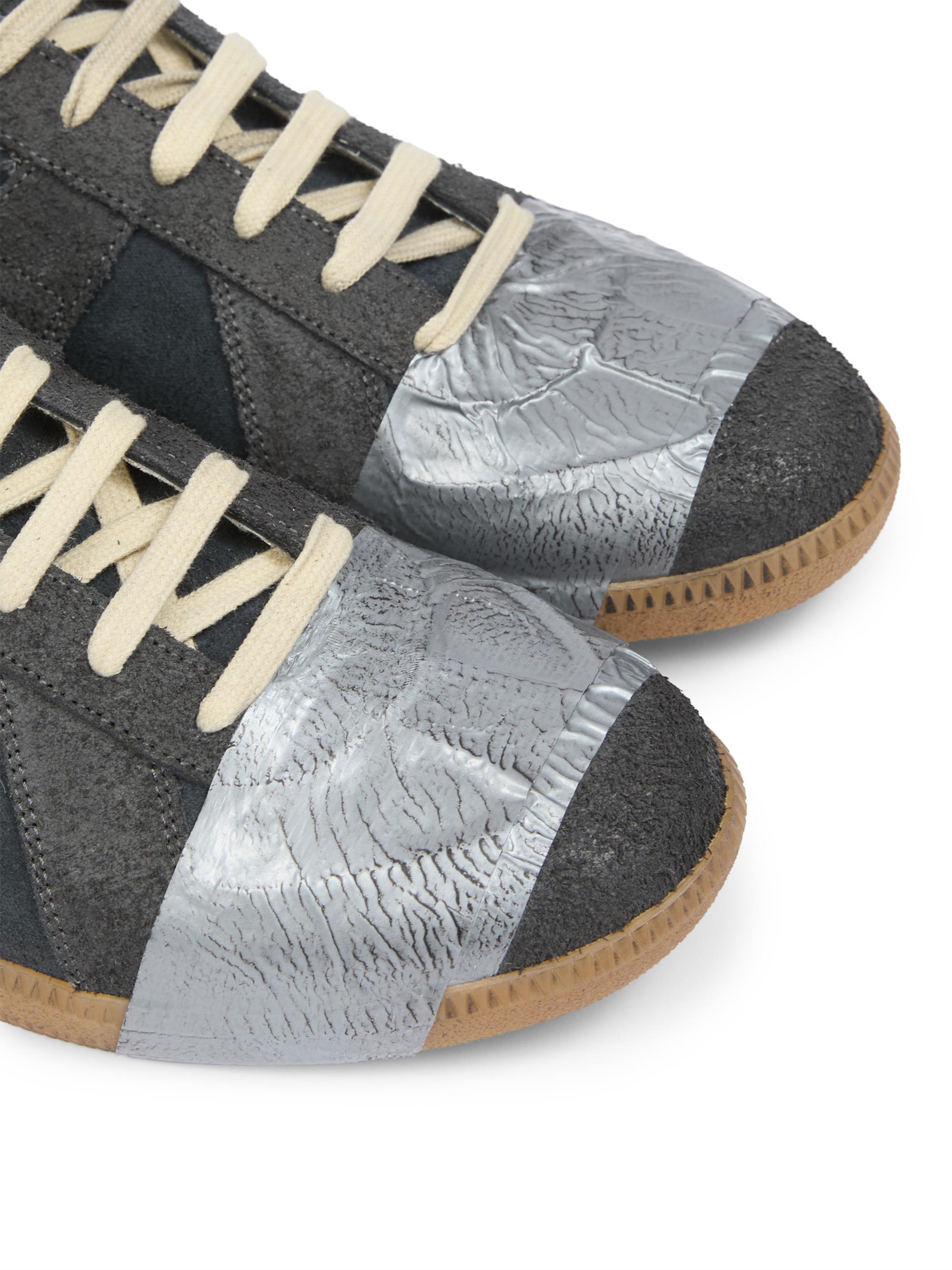 Maison Margiela Replica Deconstructed Suede Sneakers | Saks Fifth